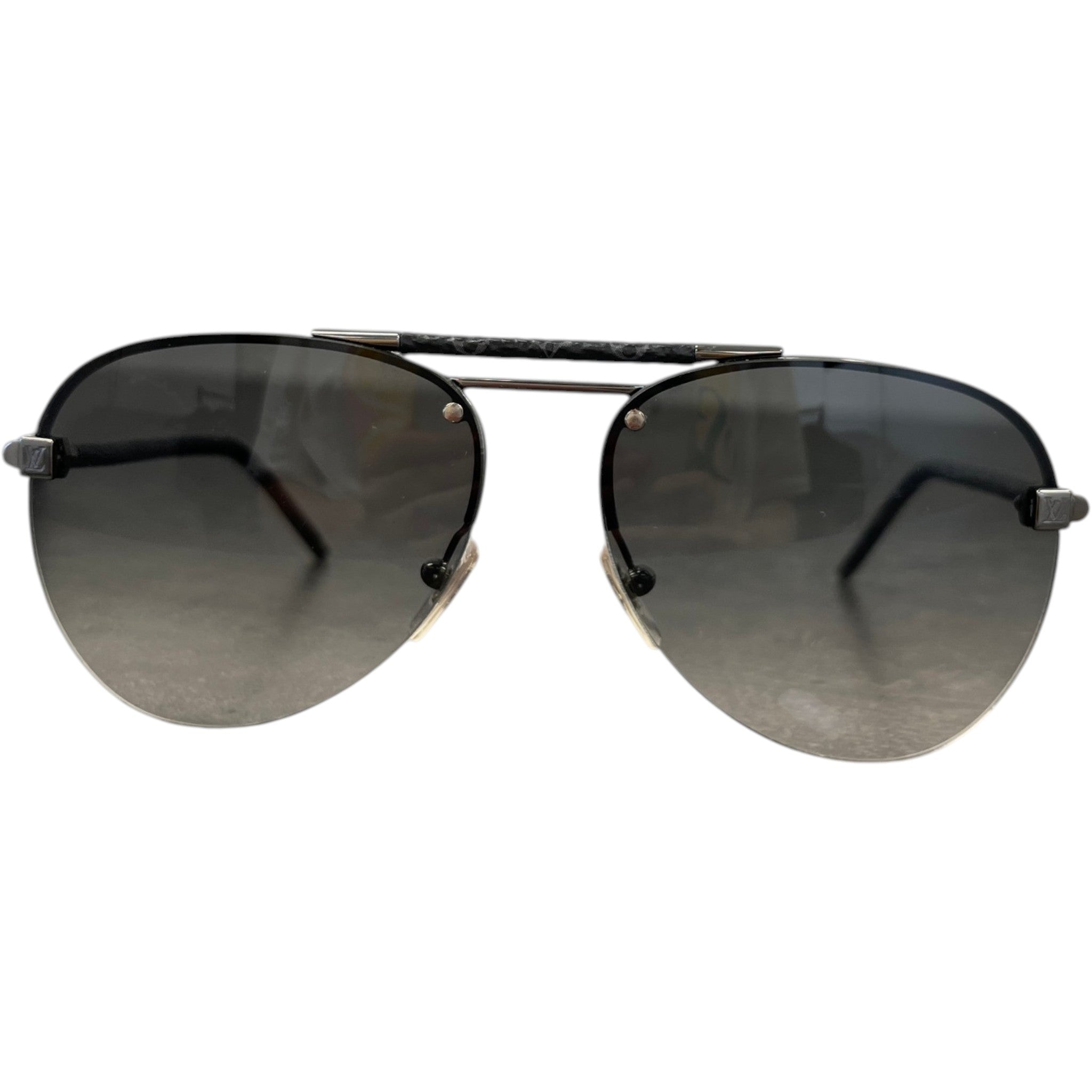 Men's Z1109W Monogram Eclipse Sunglasses Silver