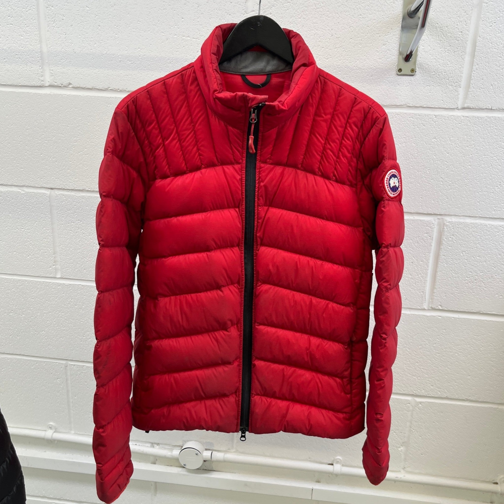 Men's Brookvale Down Jacket Red Size M