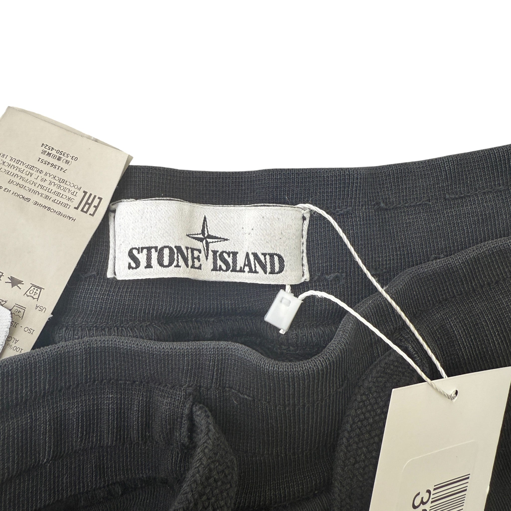 Men's Applique Logo Joggers Black Size L