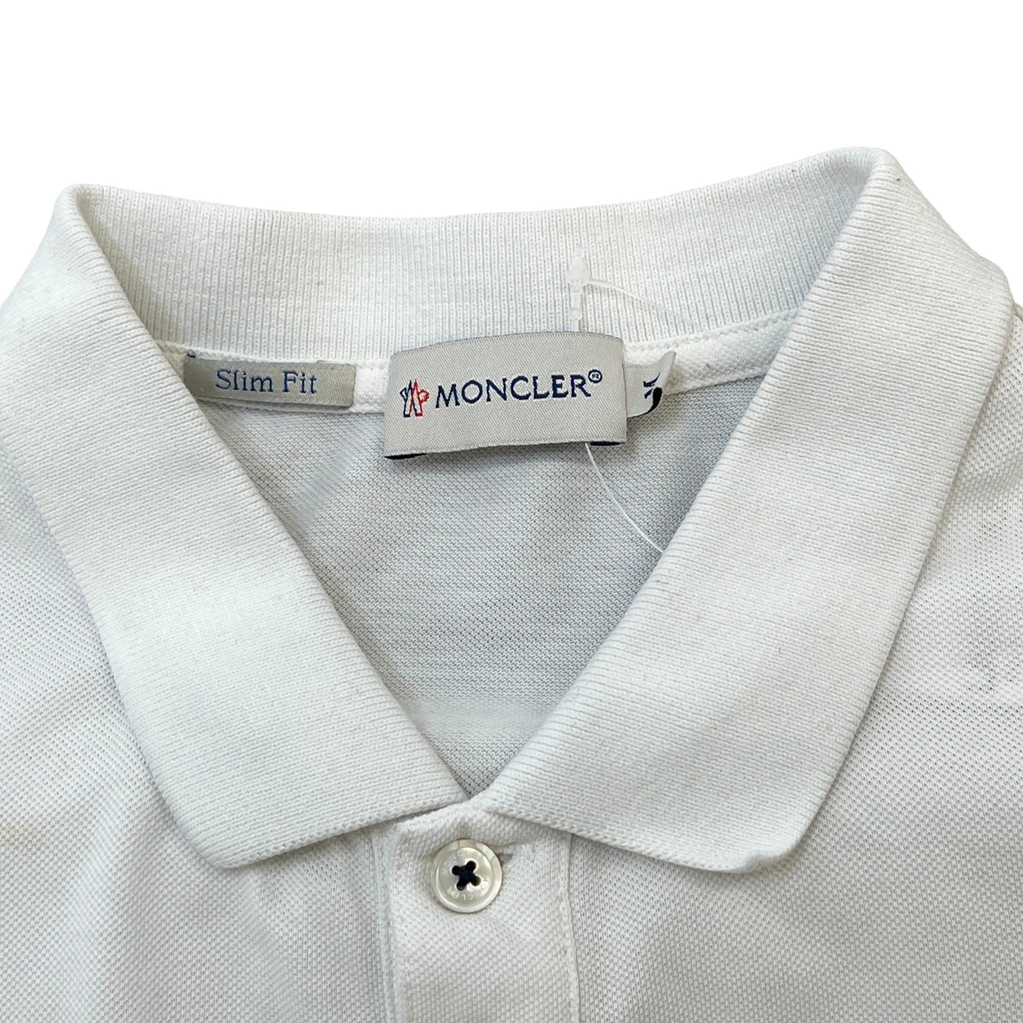 Men's Maglia Polo Shirt White Size M