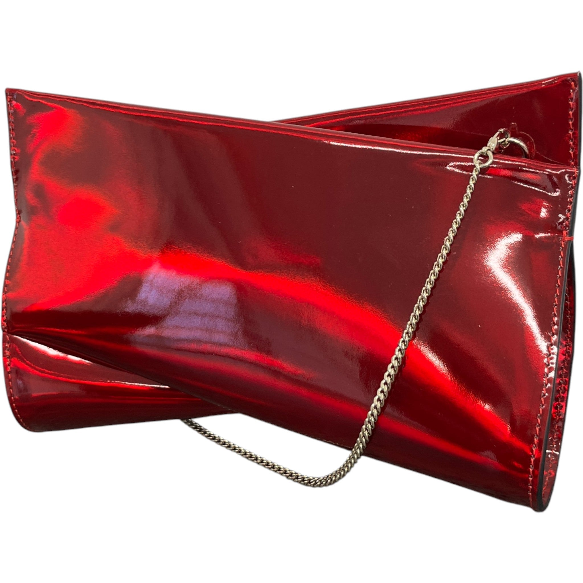 Women's Loubitwist Clutch Bag Red