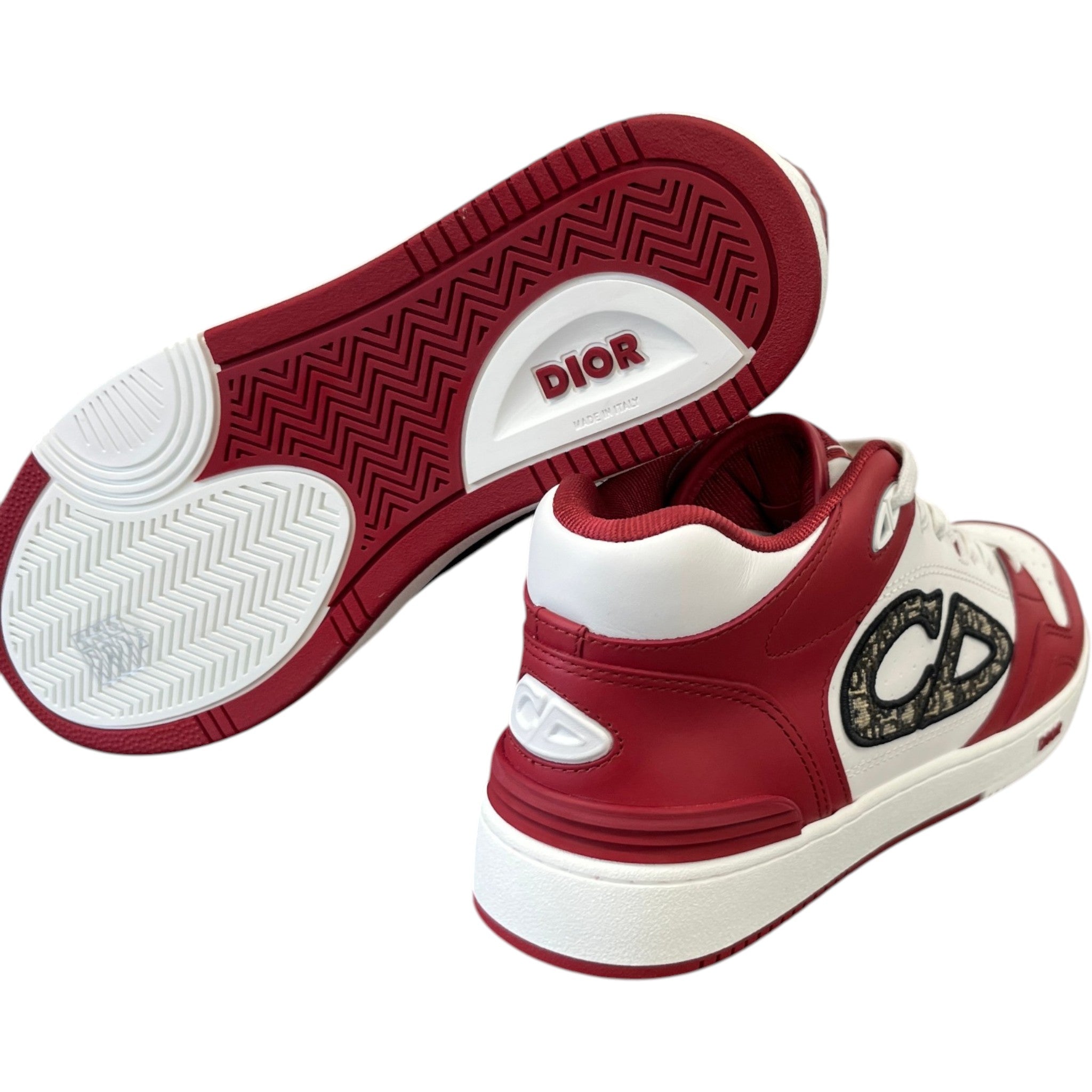 Men's B57 High Trainers Red Size EU 43 / UK 9
