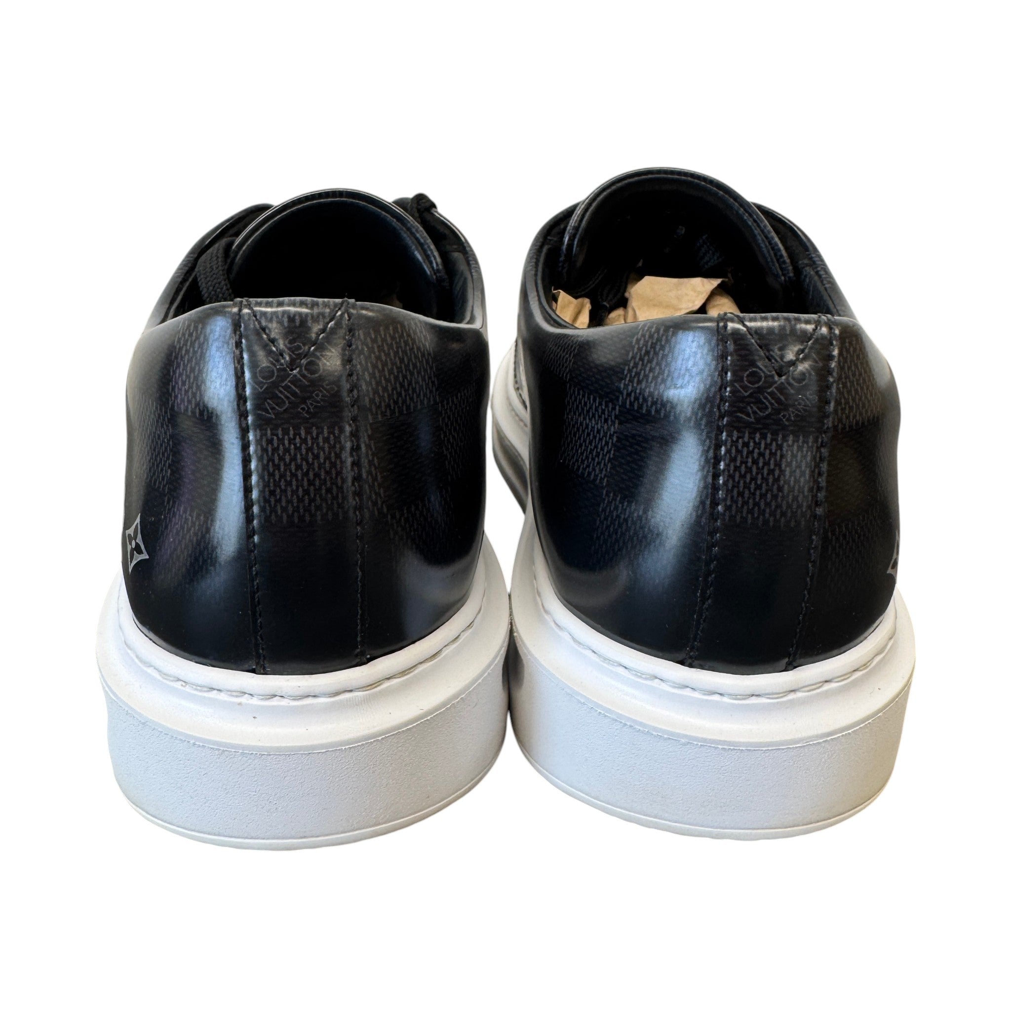 Men's Beverly Hills Low Trainers Black Size EU 43.5 / UK 9.5