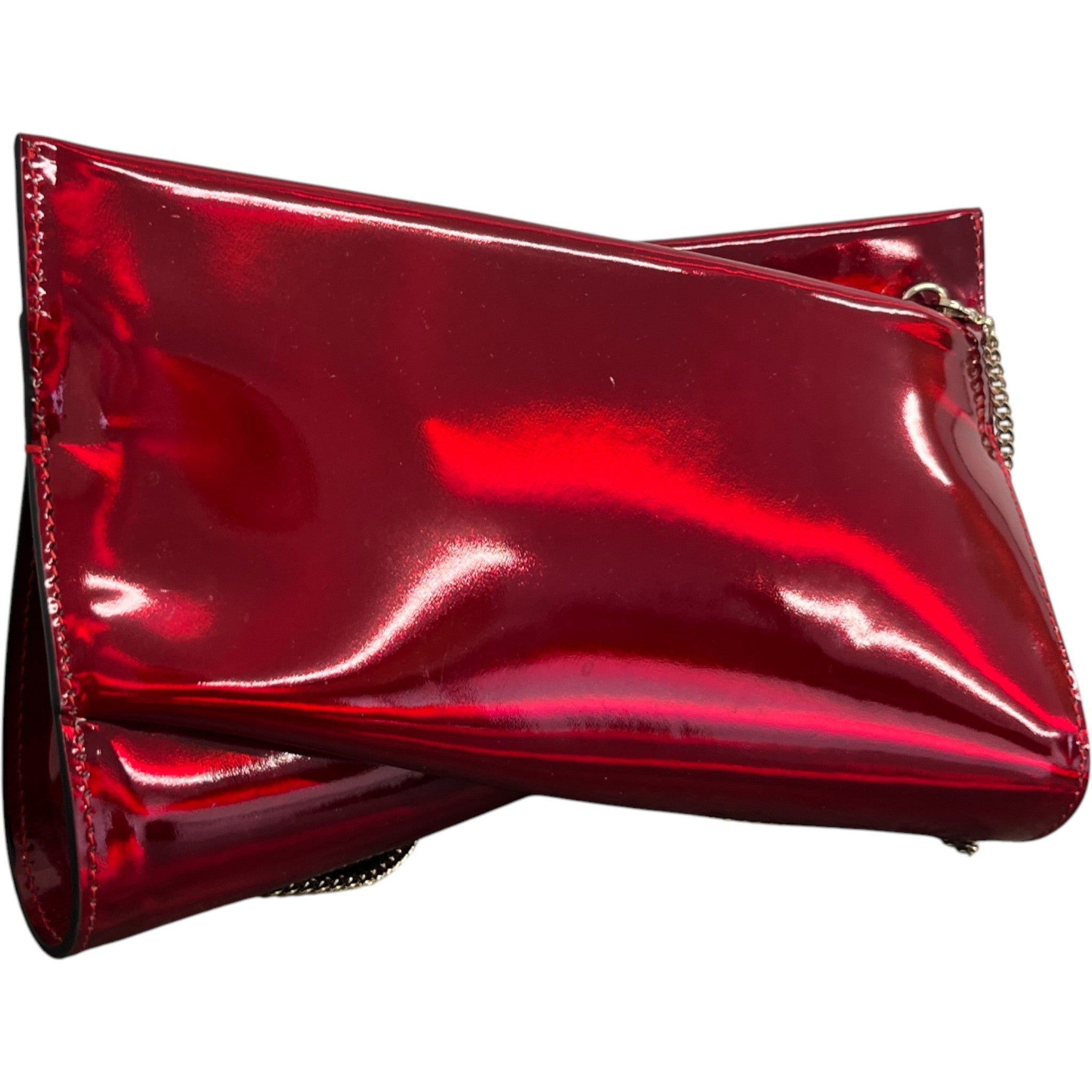 Women's Loubitwist Clutch Bag Red