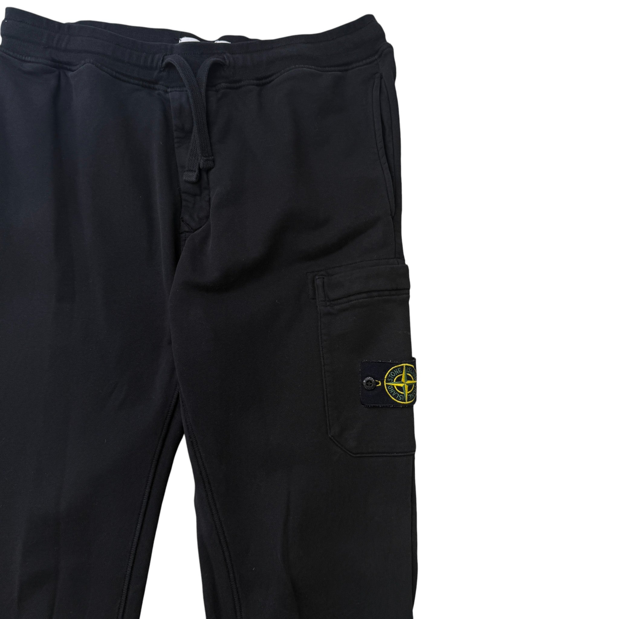 Men's Applique Logo Joggers Black Size L