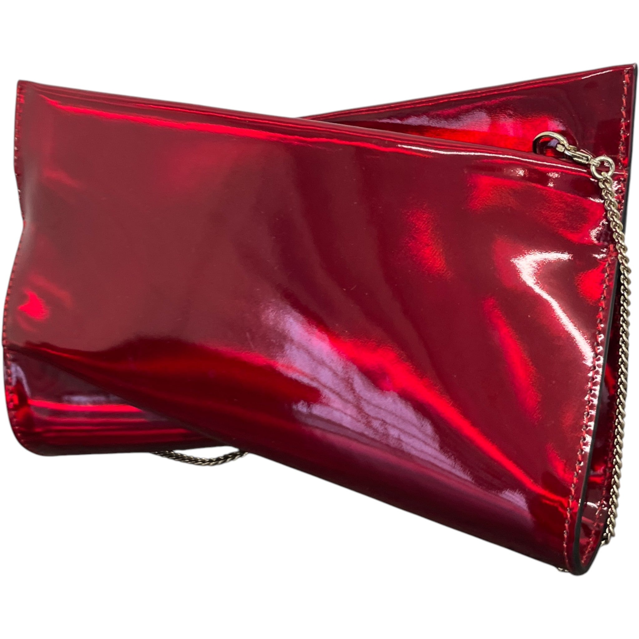 Women's Loubitwist Clutch Bag Red
