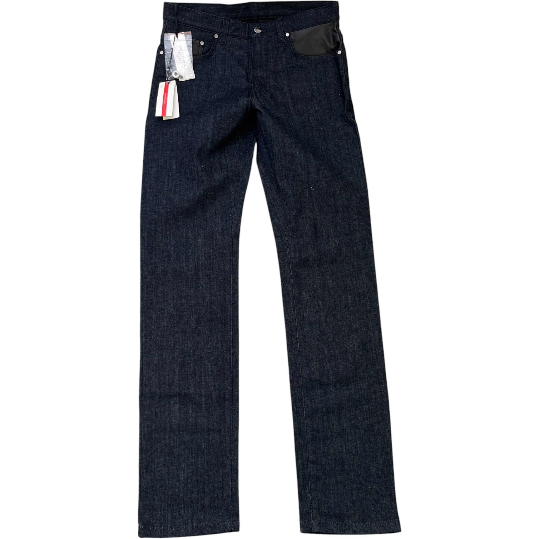 Men's Medusa Logo Jeans Navy Size Waist 32"