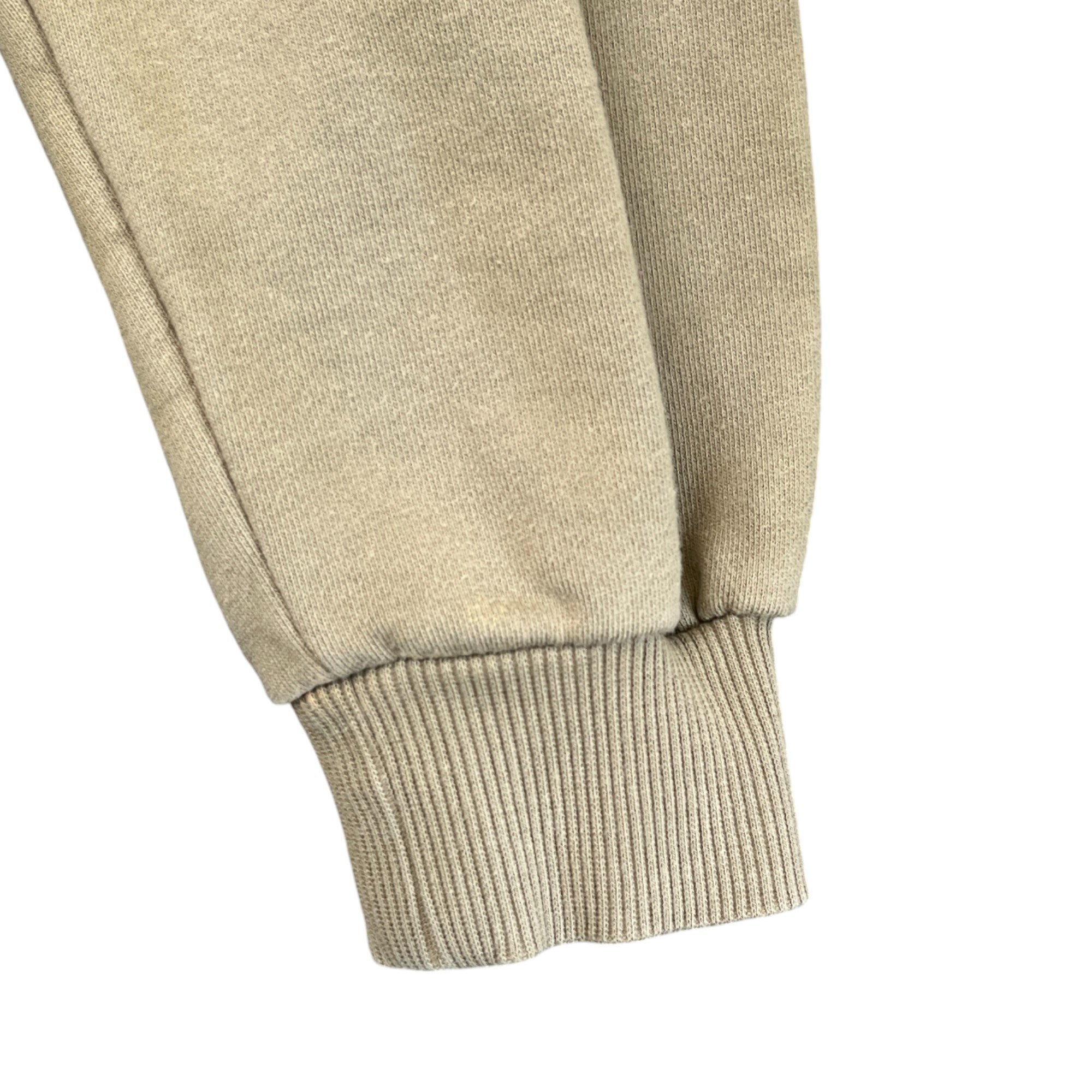 Men's Logo Print Hoodie Khaki Size XS