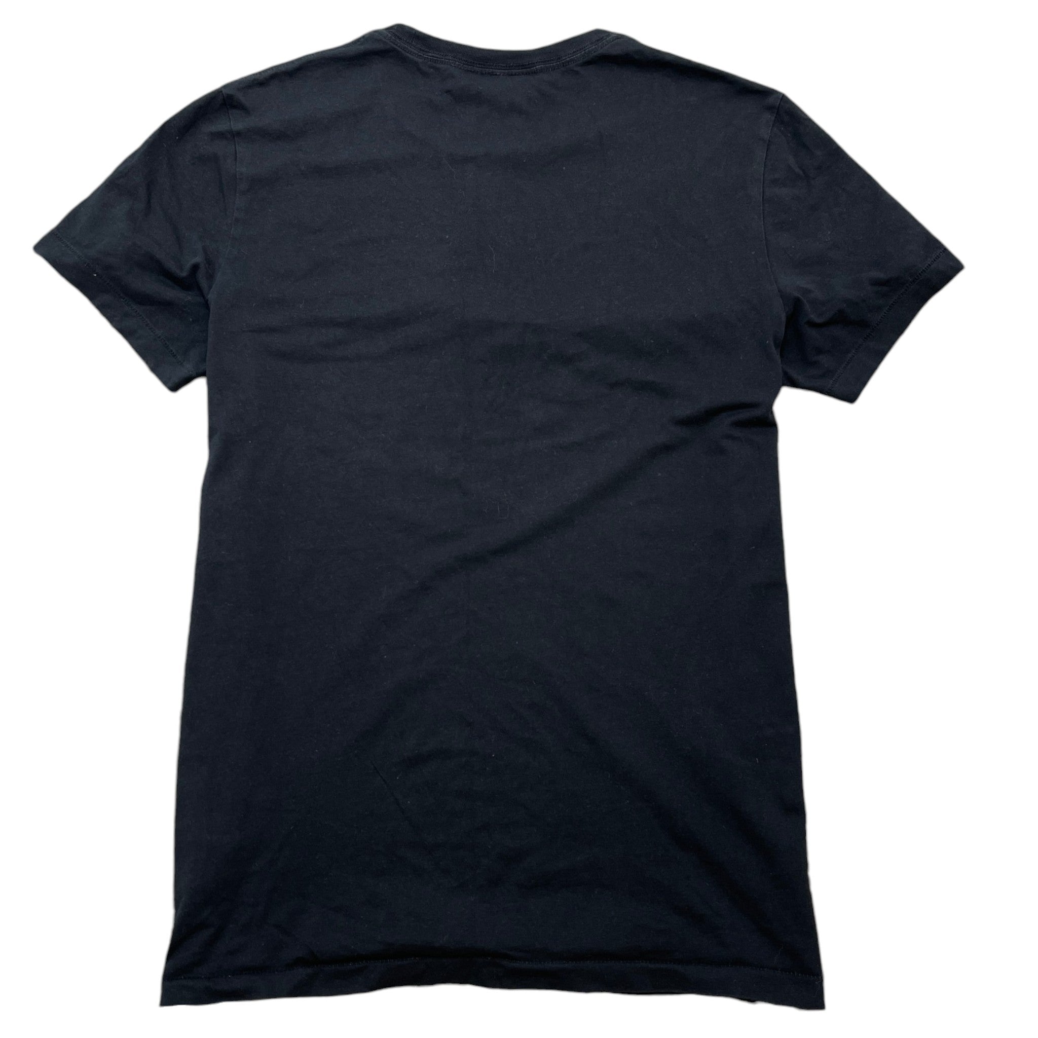 Men's Embroidered Logo T-Shirt Black Size M
