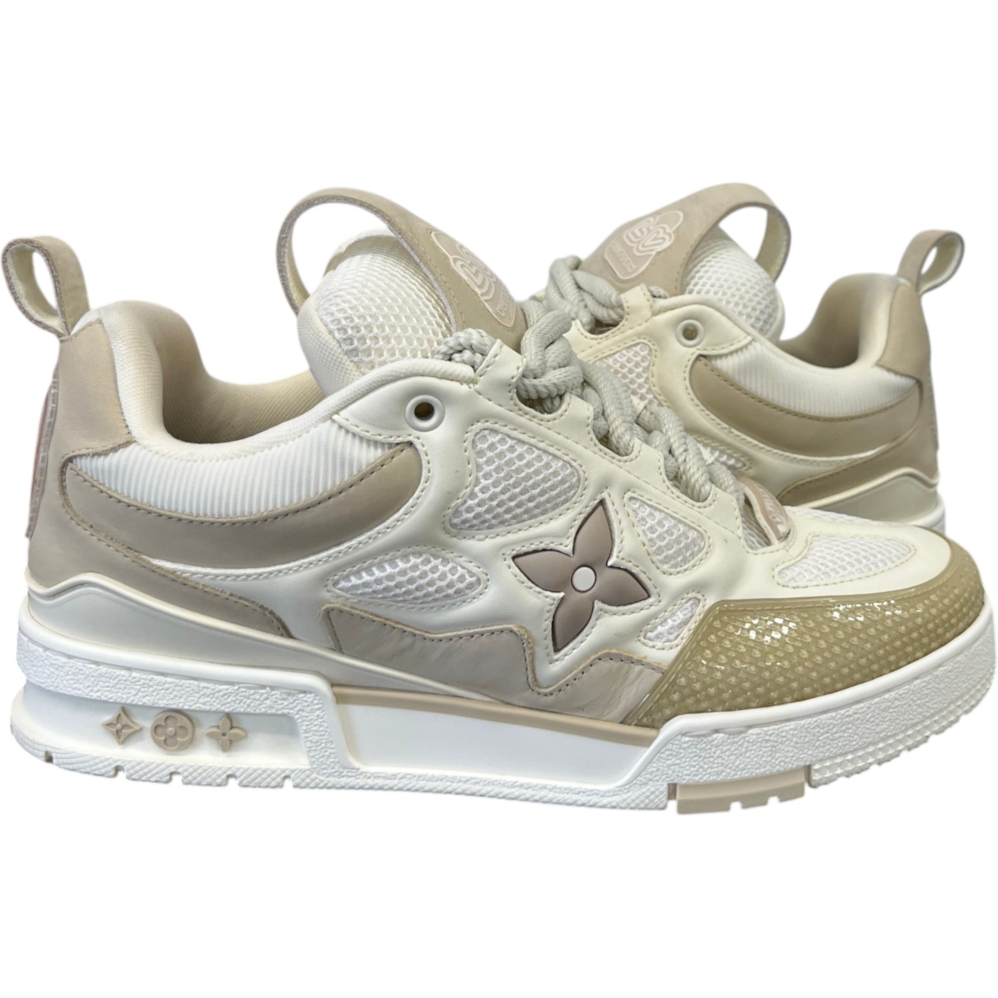 Women's Lv Skate Low Trainers Beige Size EU 39 / UK 6