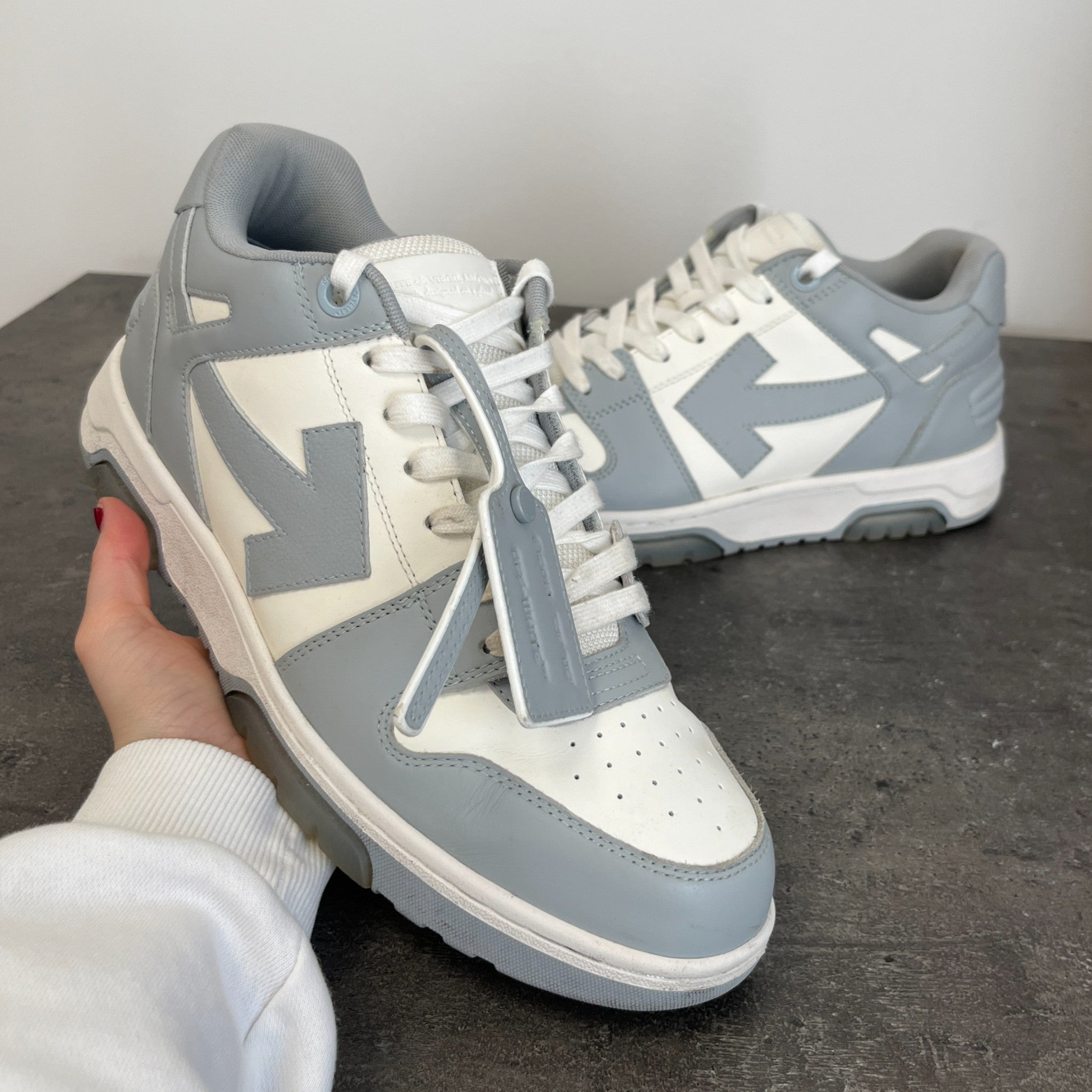 Men's Out Of Office Low Trainers Grey Size EU 44 / UK 10