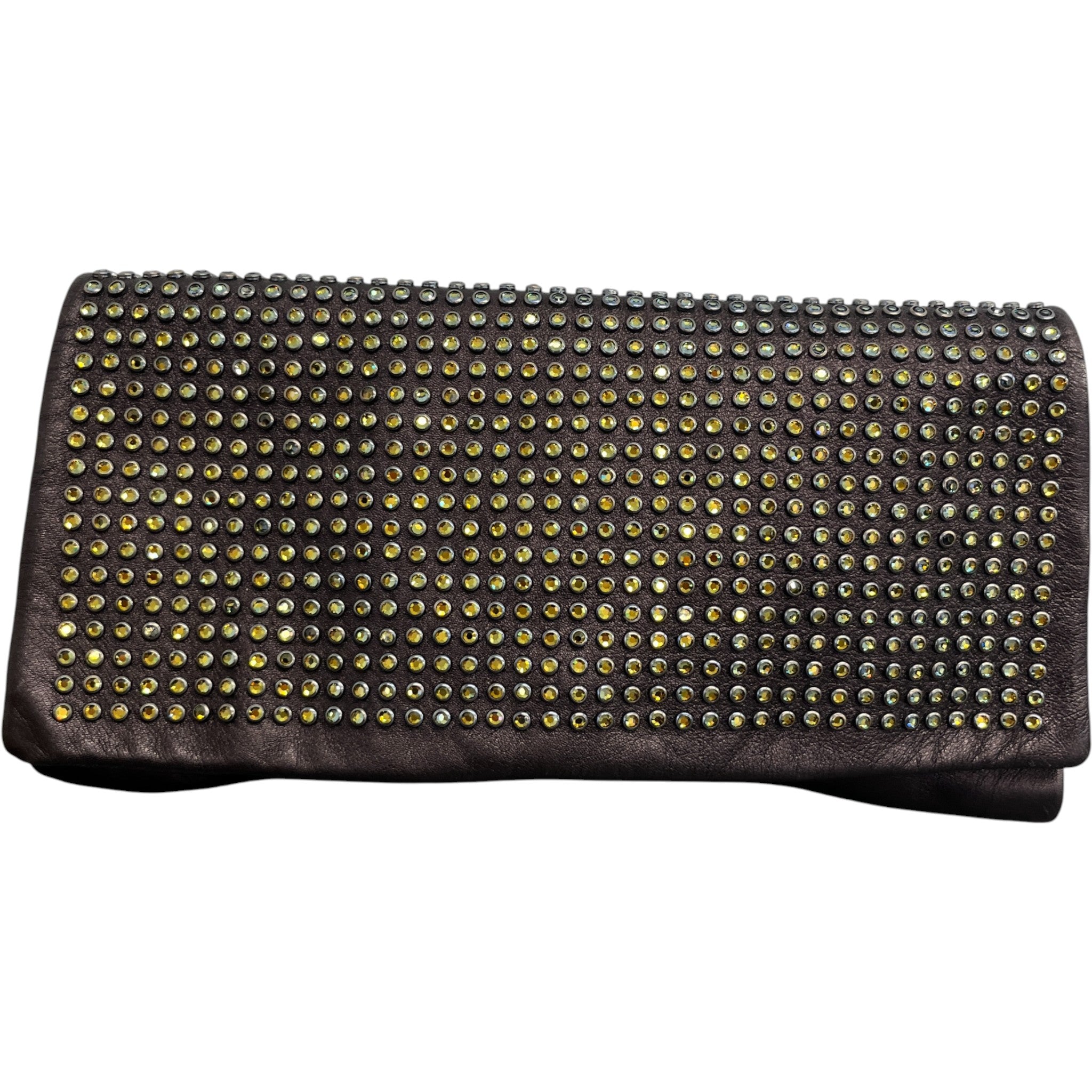 Women's Diamond Motif Clutch Mauve