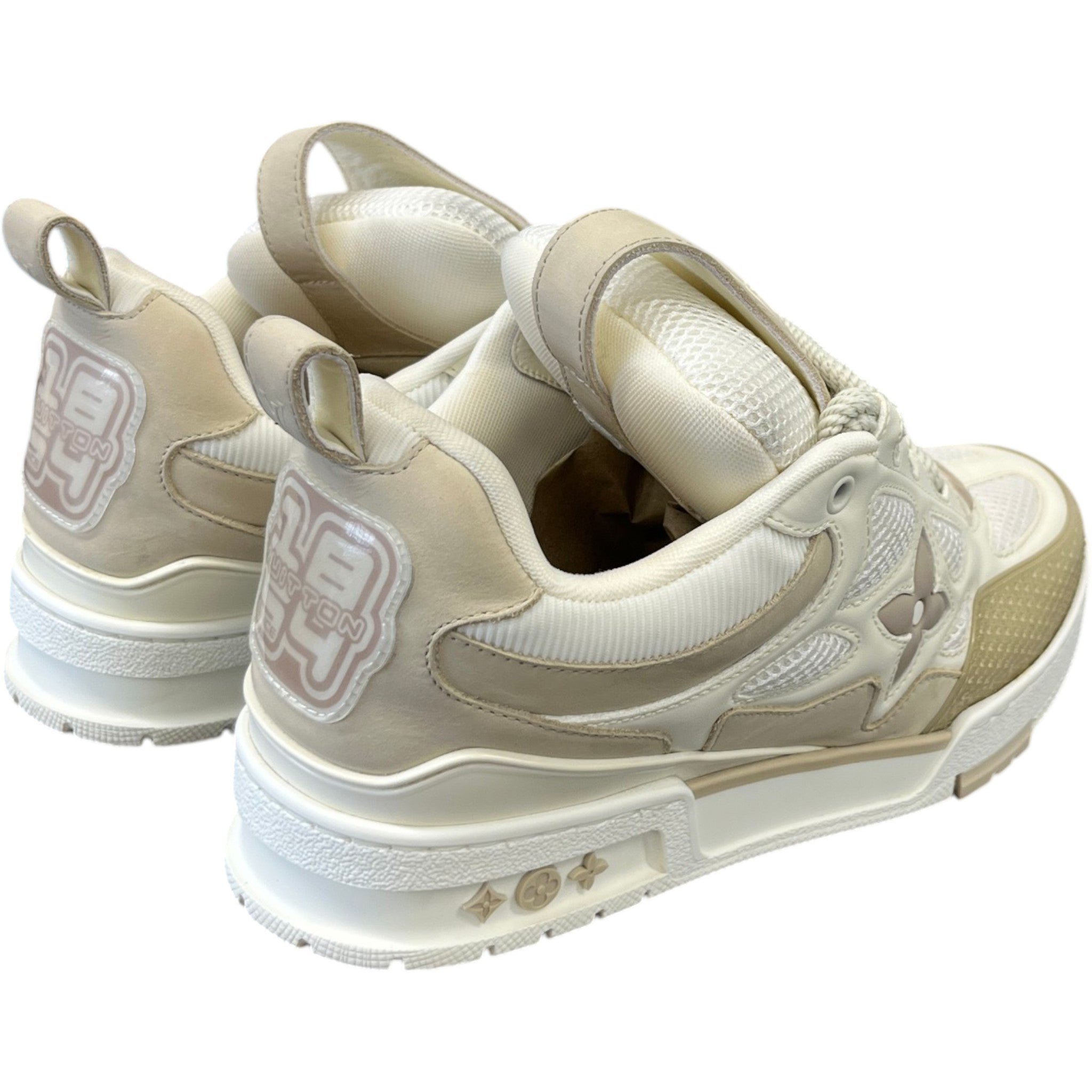 Women's Lv Skate Low Trainers Beige Size EU 39 / UK 6