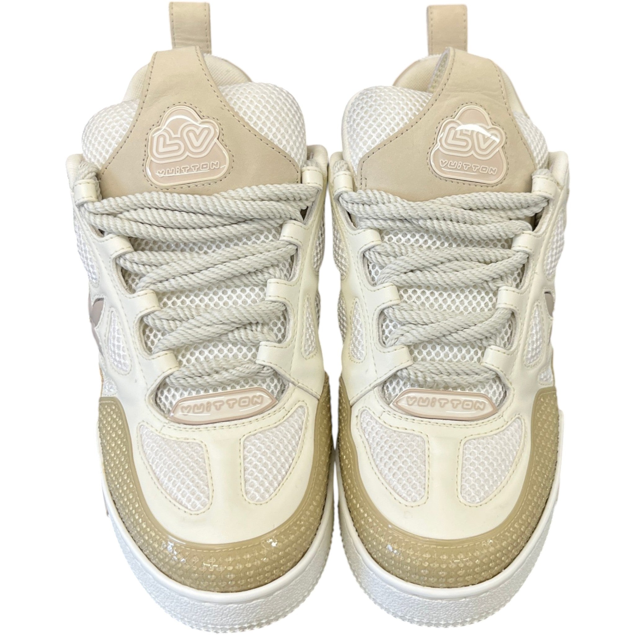 Women's Lv Skate Low Trainers Beige Size EU 39 / UK 6