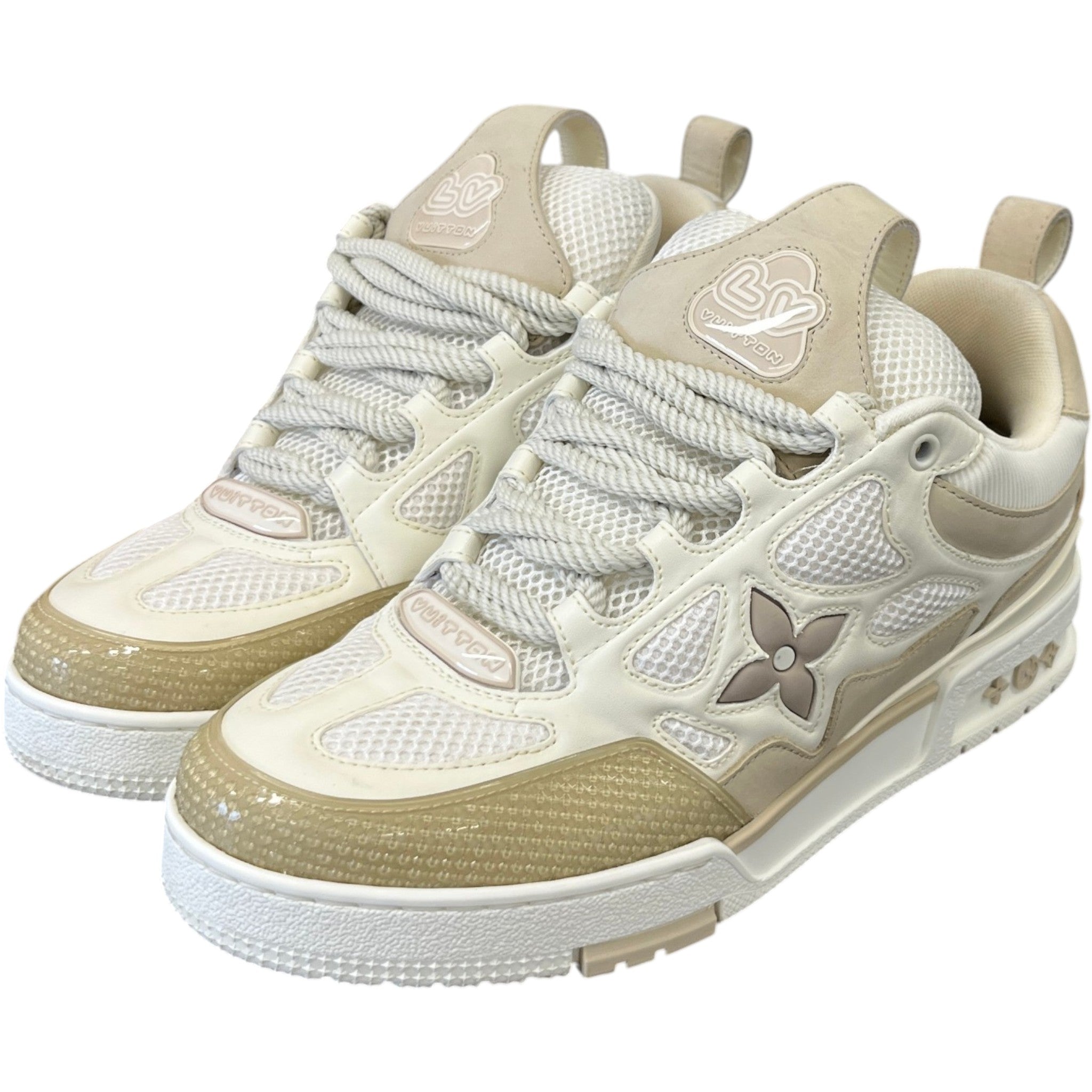 Women's Lv Skate Low Trainers Beige Size EU 39 / UK 6