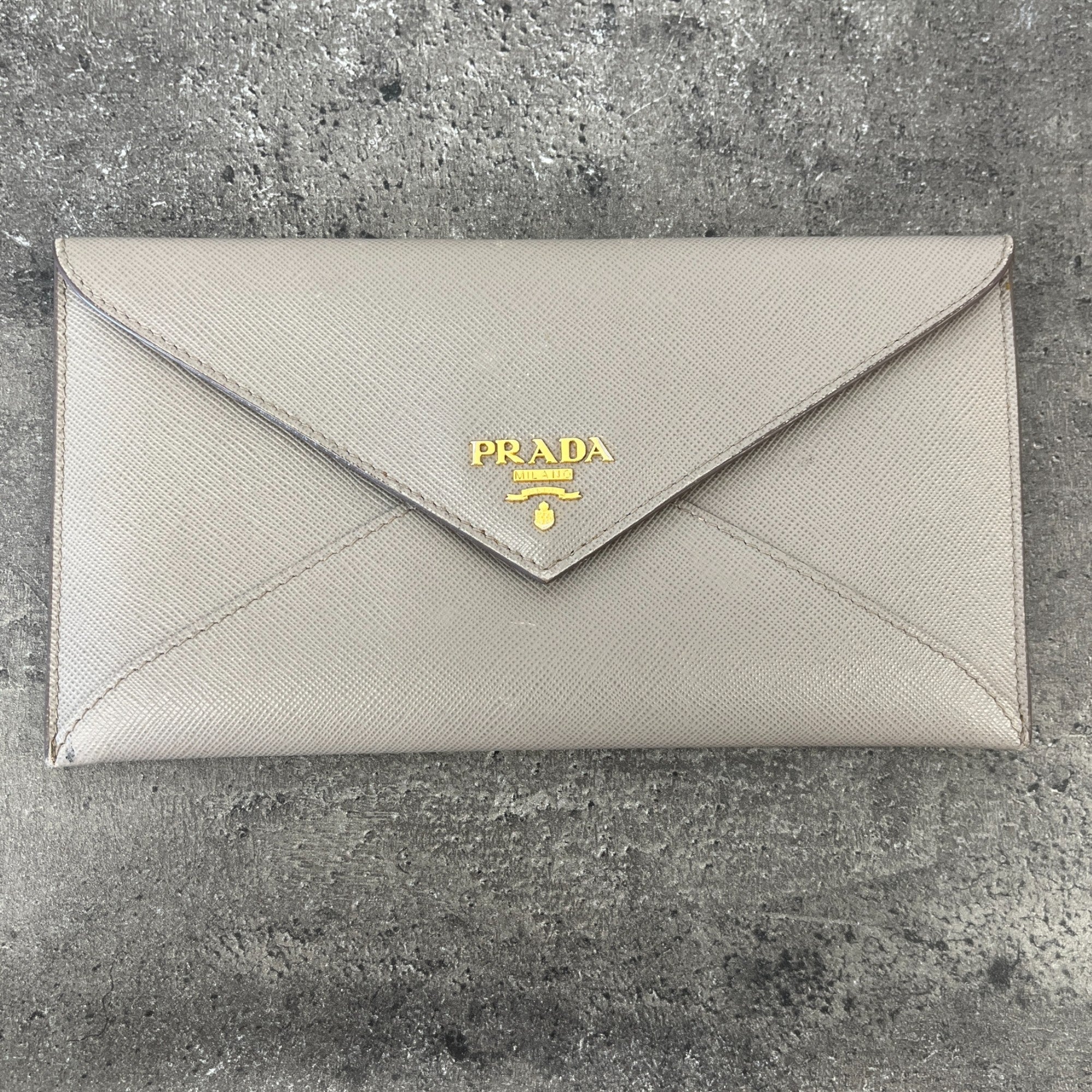 Women's Envelope Wallet Grey