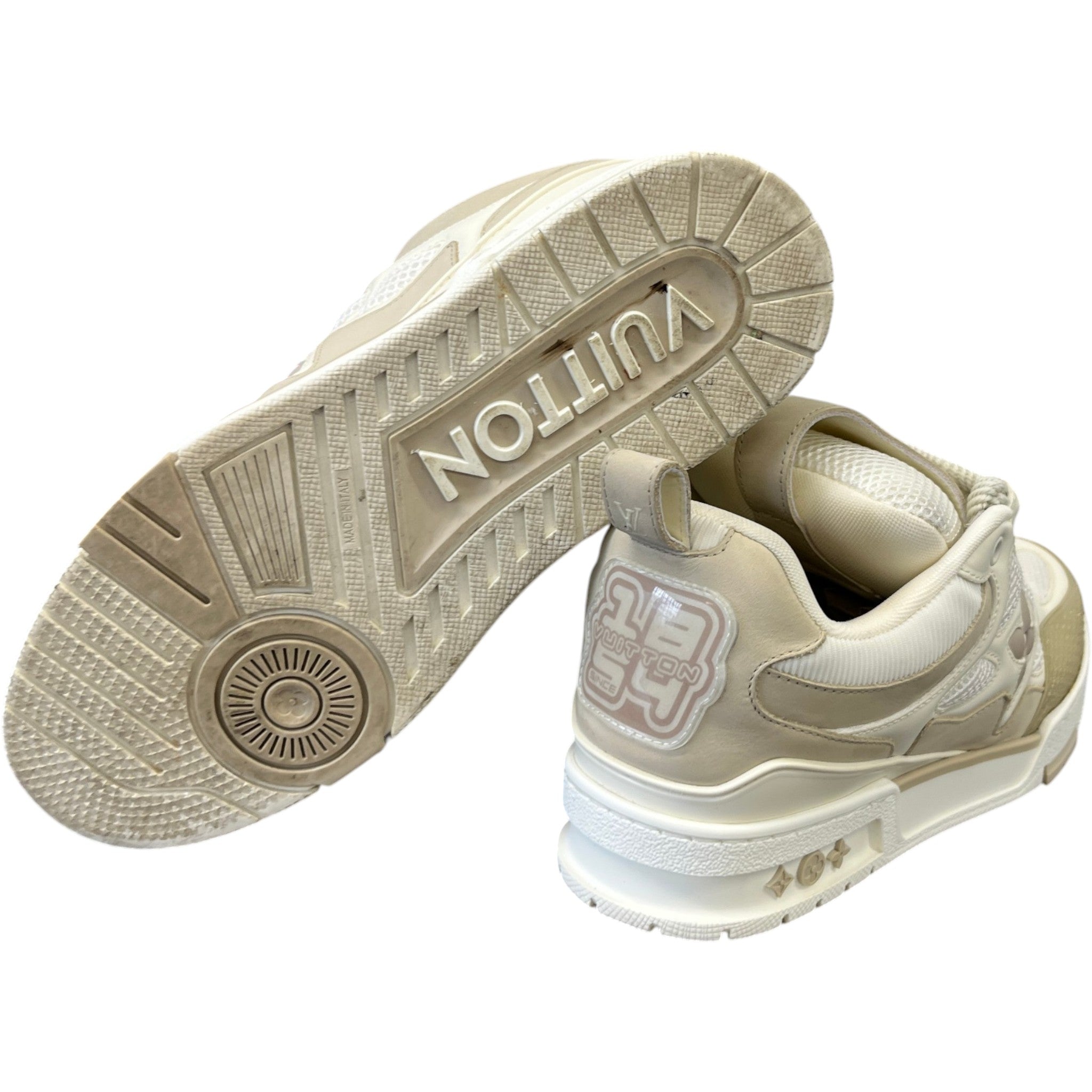 Women's Lv Skate Low Trainers Beige Size EU 39 / UK 6