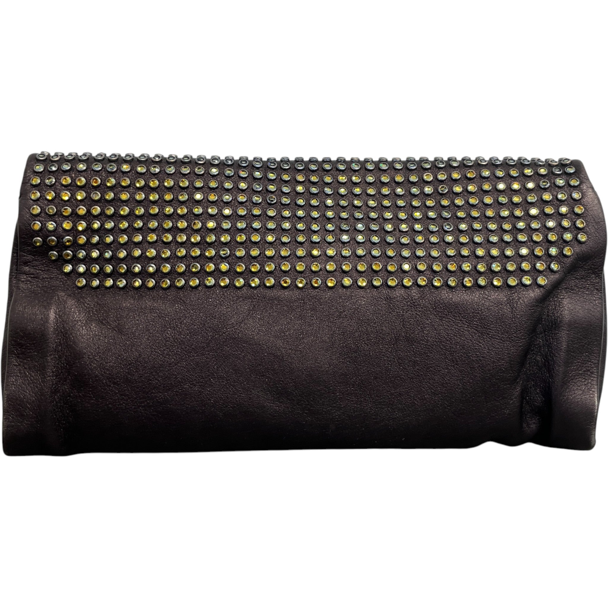 Women's Diamond Motif Clutch Mauve