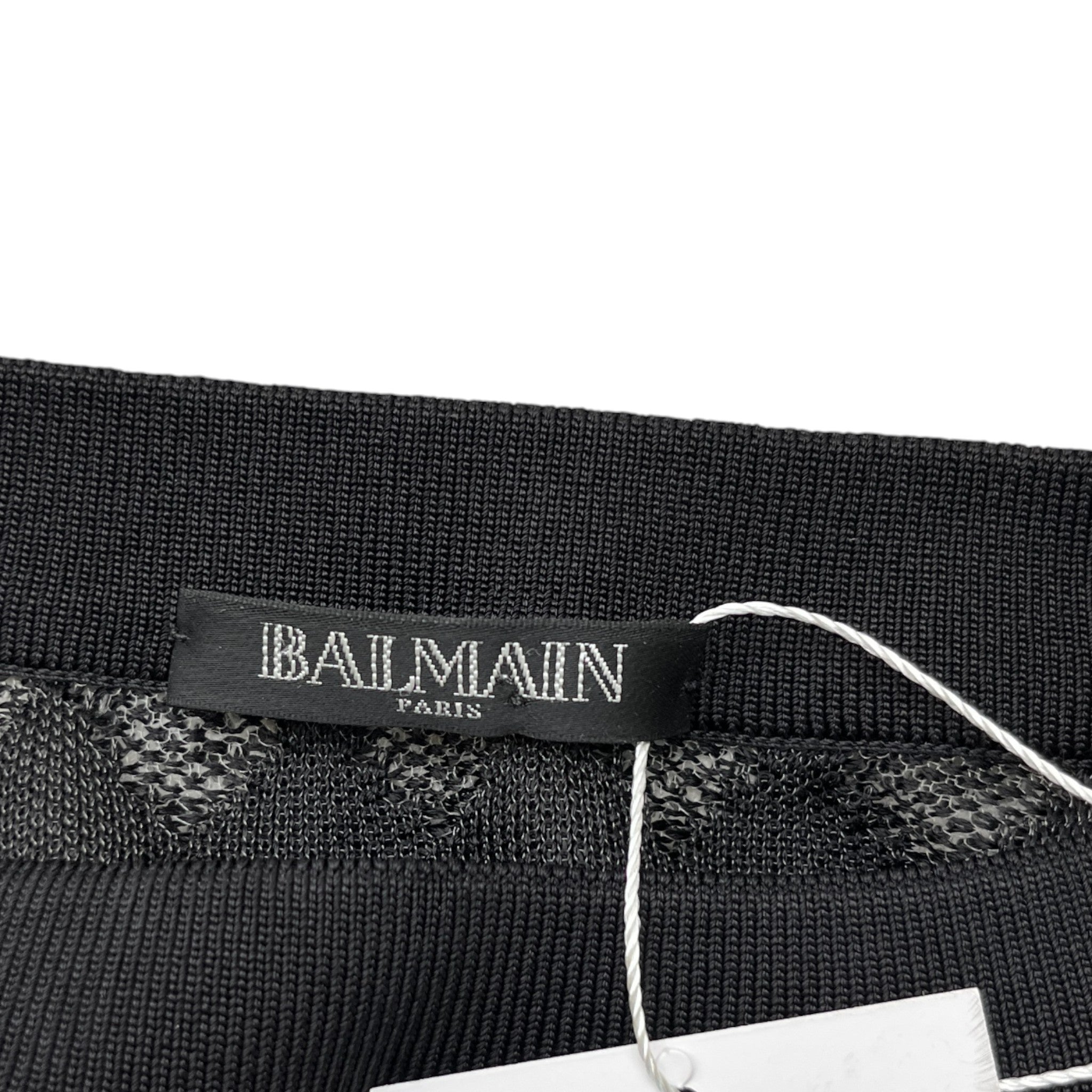 Women's Argyle Pattern Long Sleeve T-Shirt Black Size S