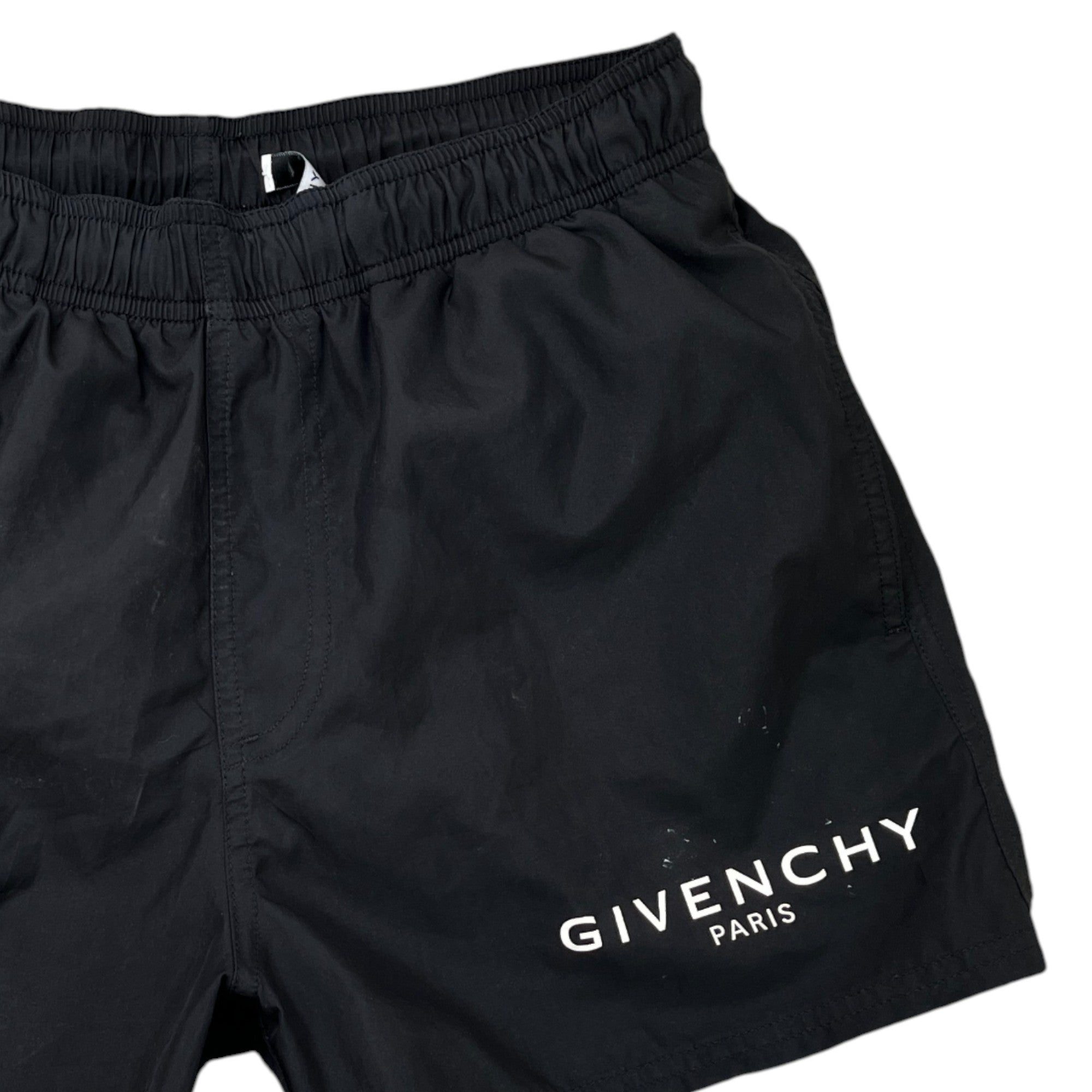 Men's Logo Swim Shorts Black Size M