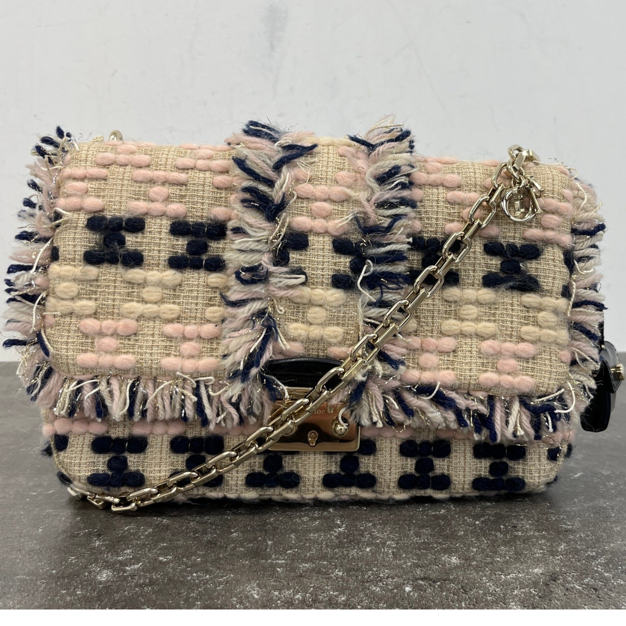 Women's Miss Dior Braided Bag Beige
