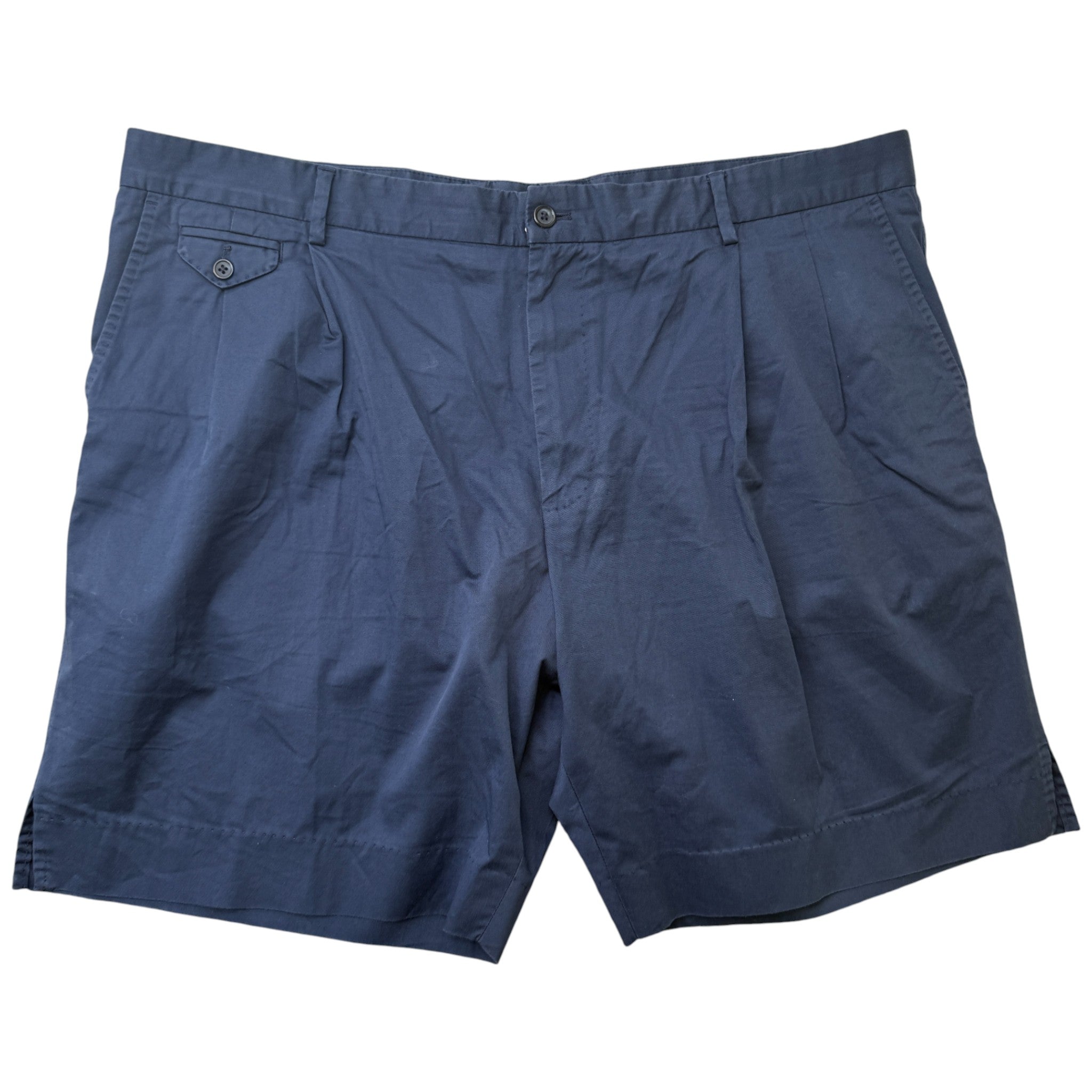 Men's Embroidered Logo Shorts Navy Size IT 60 / UK 44