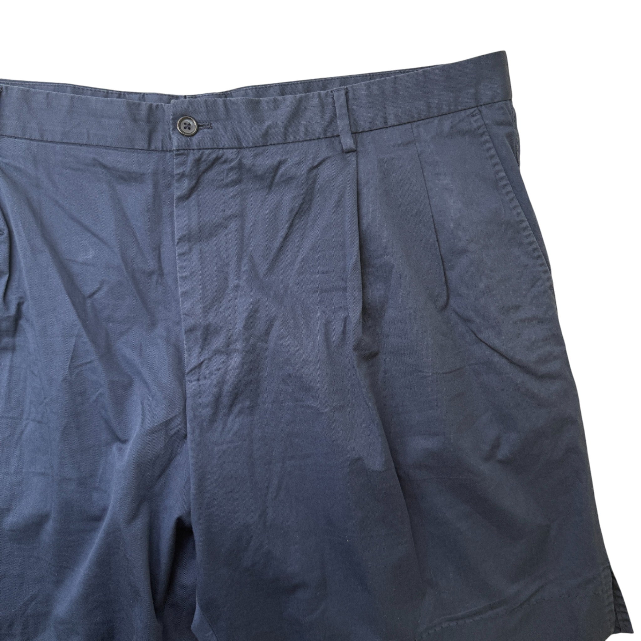 Men's Embroidered Logo Shorts Navy Size IT 60 / UK 44