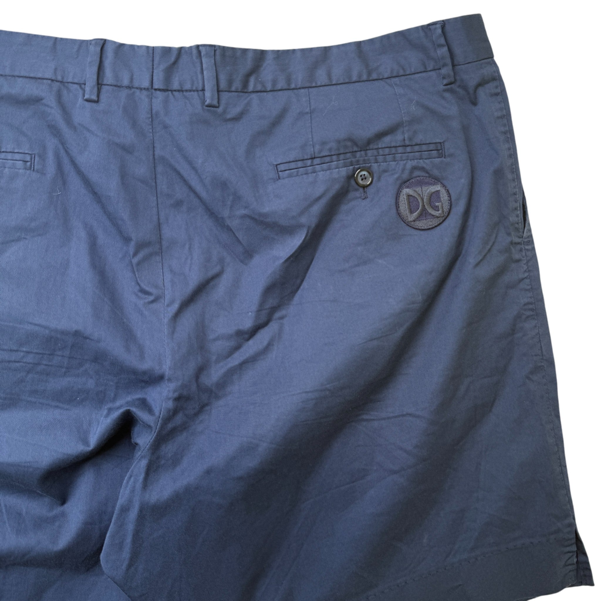 Men's Embroidered Logo Shorts Navy Size IT 60 / UK 44