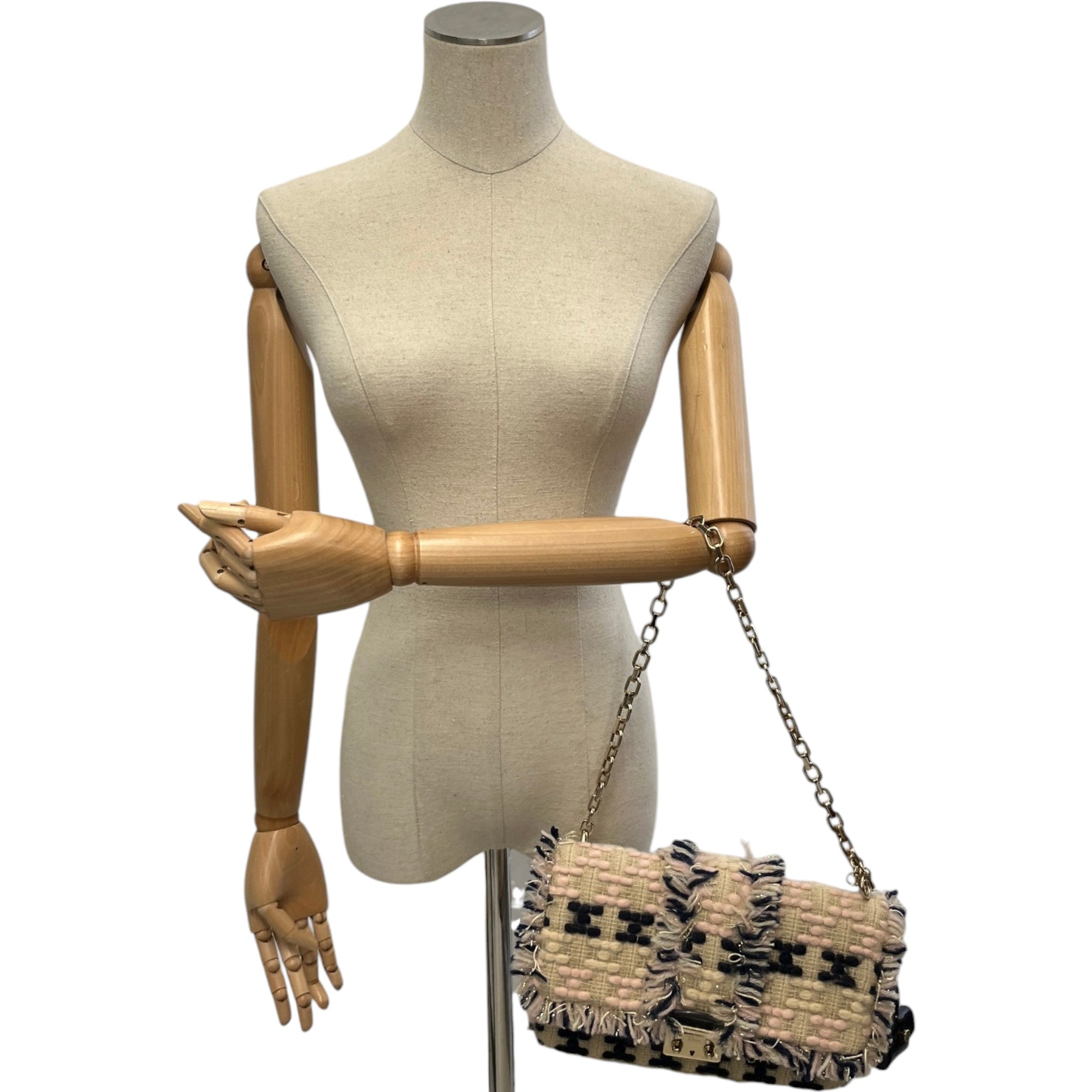 Women's Miss Dior Braided Bag Beige