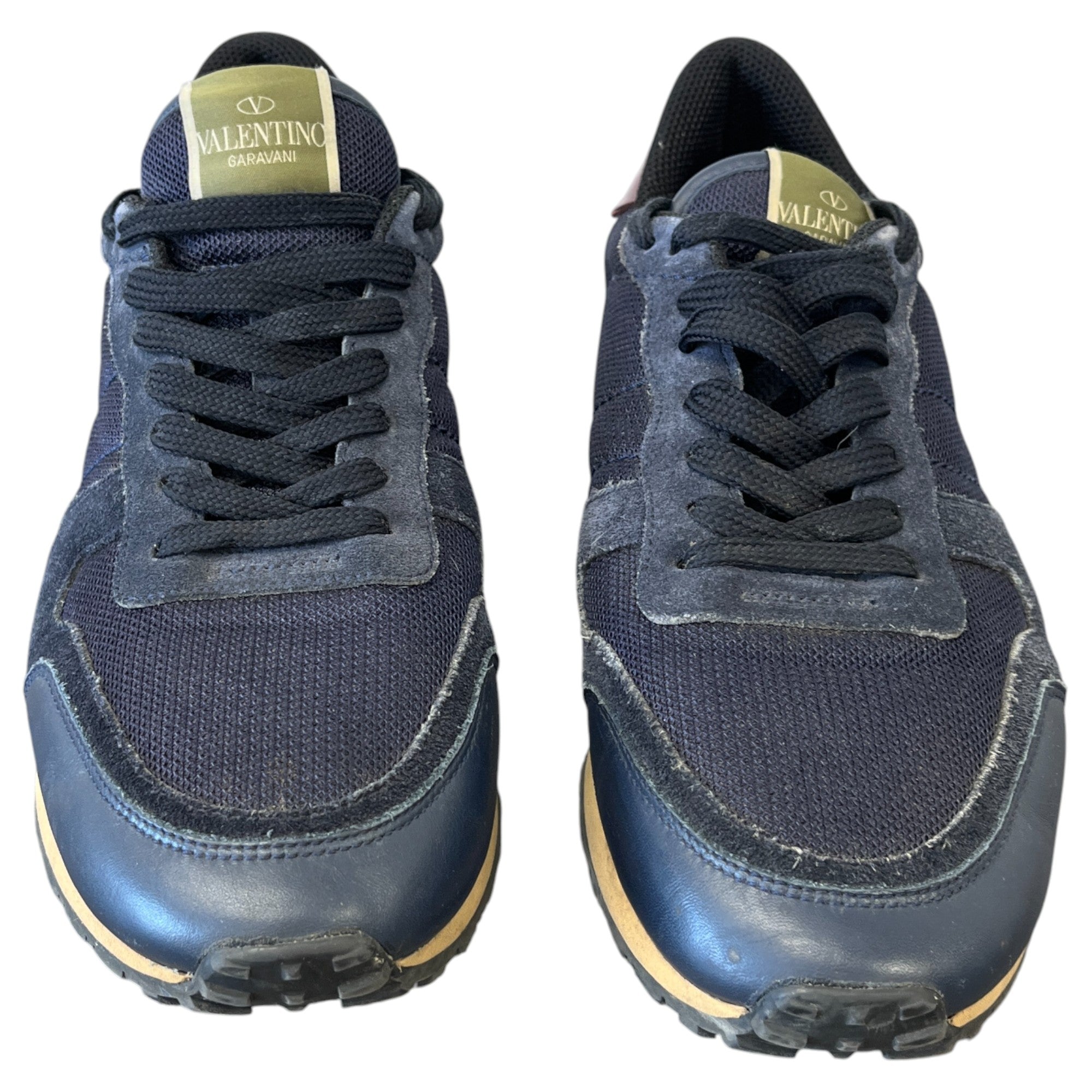 Men's Rockrunner Low Trainers Navy Size EU 42 / UK 8