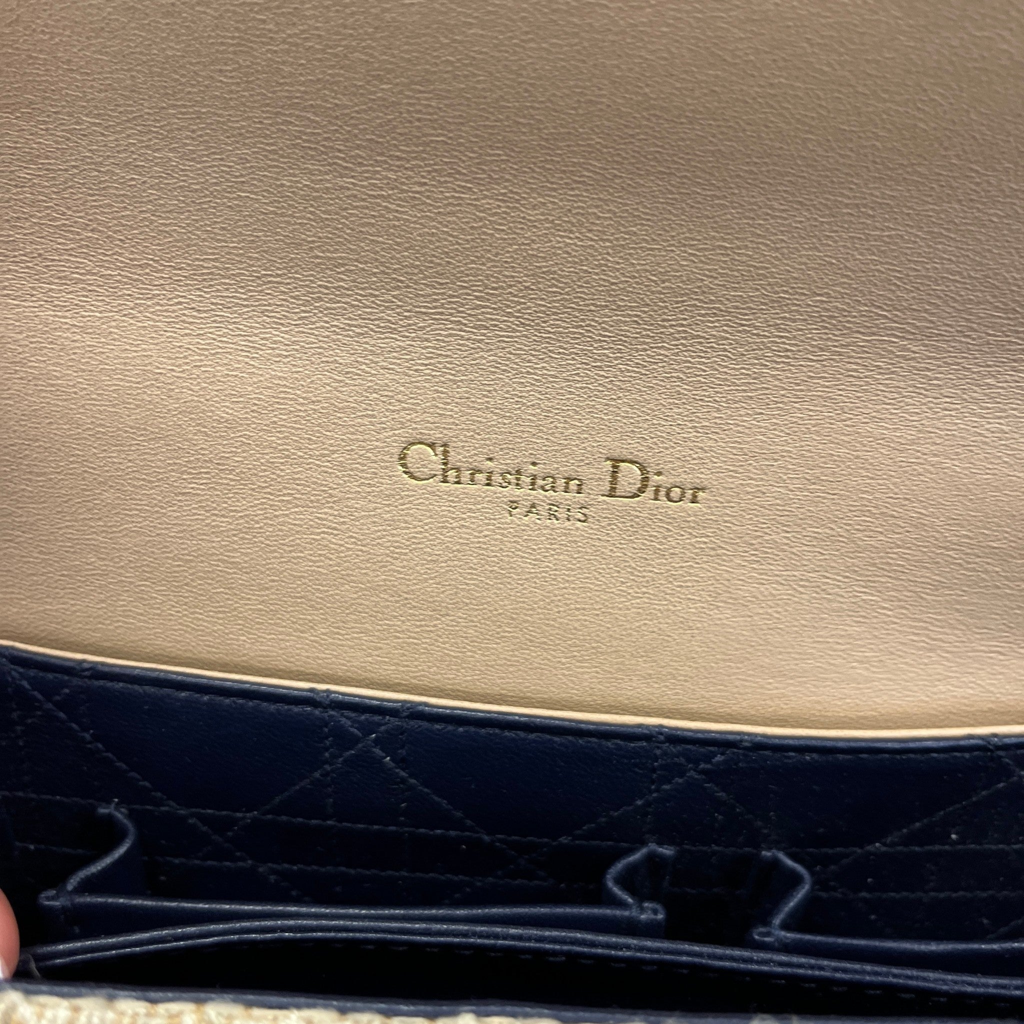 Women's Miss Dior Braided Bag Beige