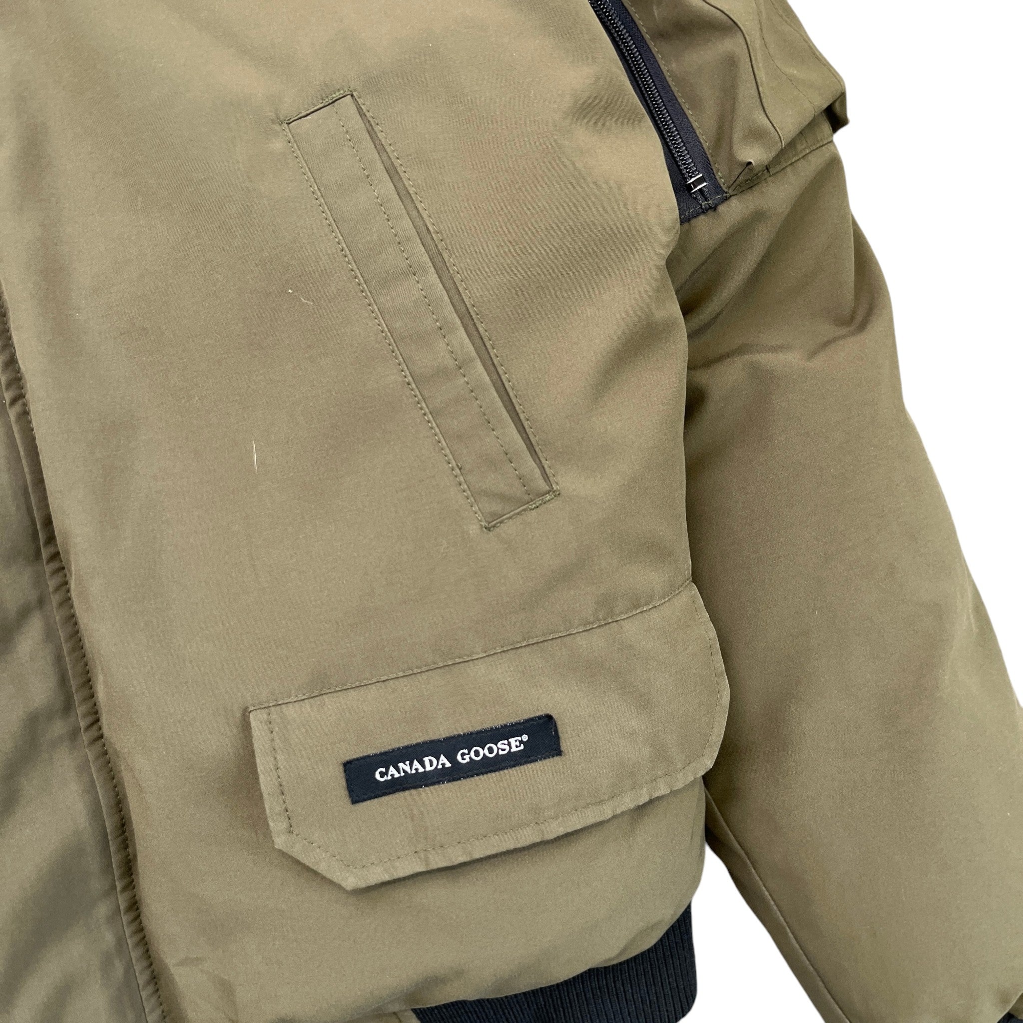Men's Chilliwack Bomber Down Jacket Khaki Size L
