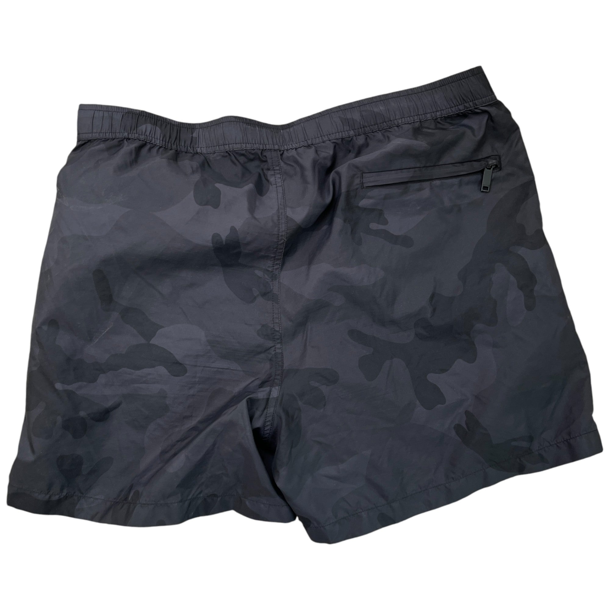 Men's Camouflage Swim Shorts Black Size W30 / IT 46