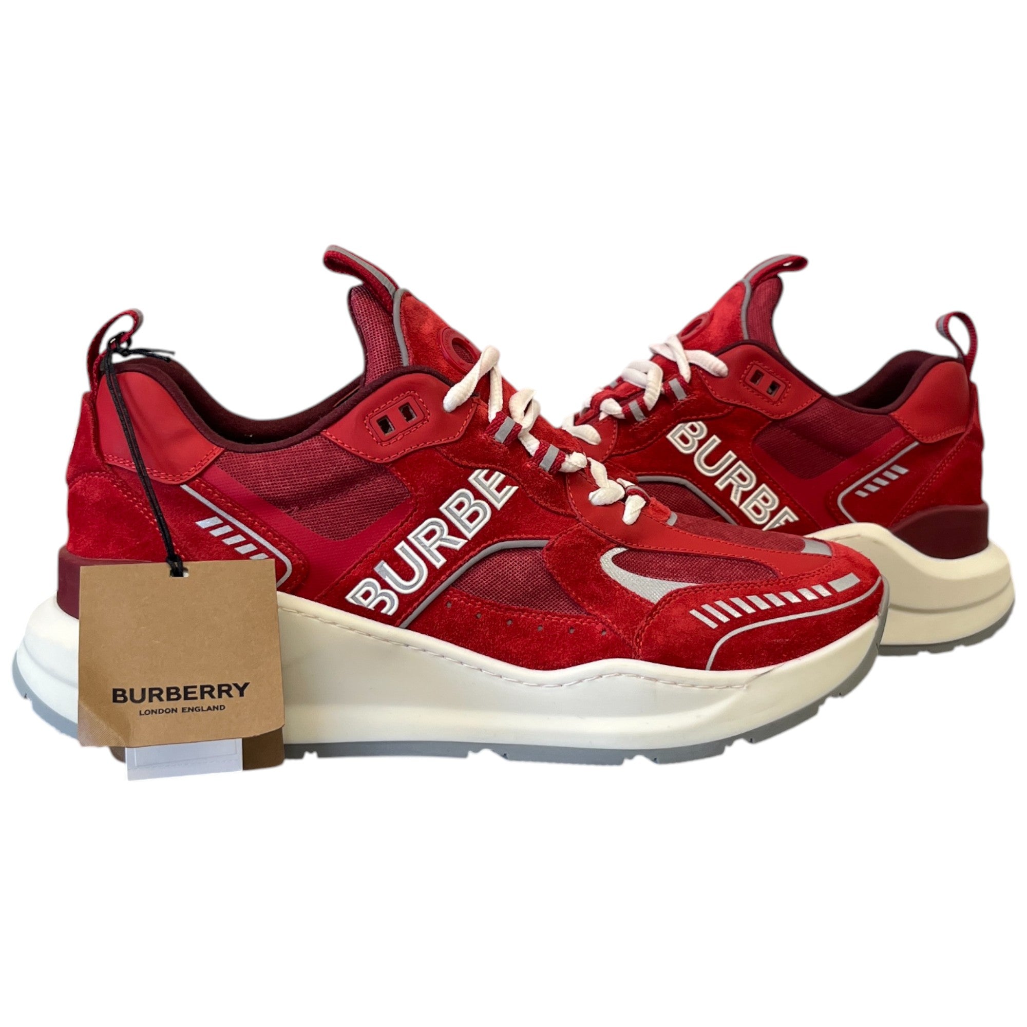 Men's Sean Low Trainers Red Size EU 45 / UK 11