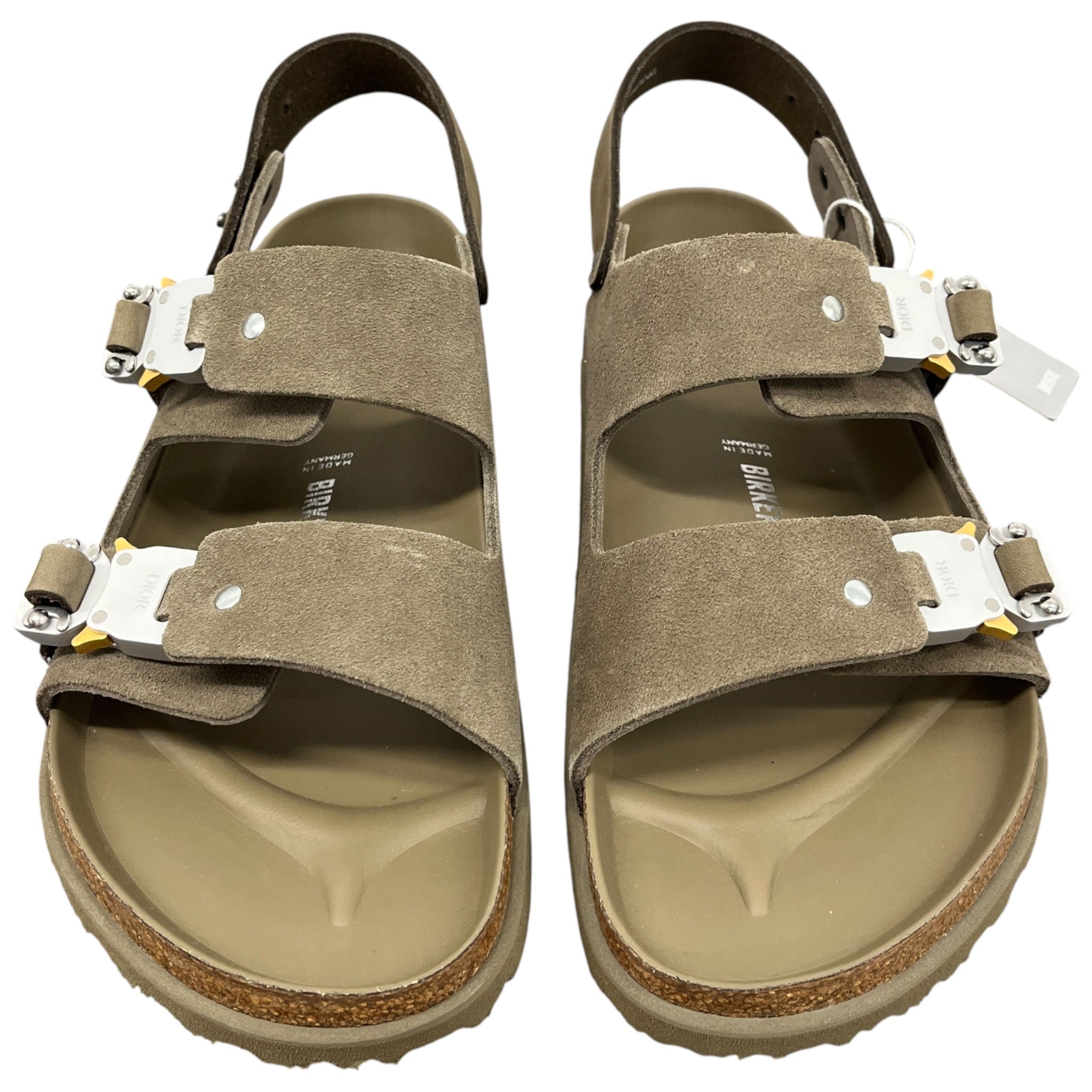 Men's X Birkenstocks Sandals Khaki Size EU 44 / UK 10