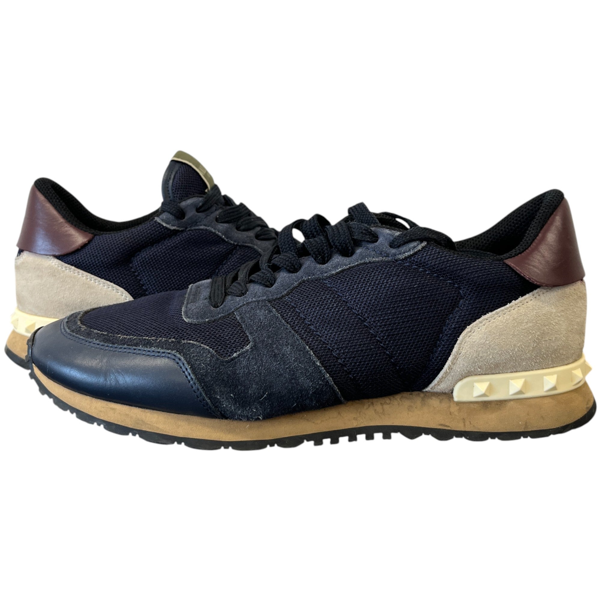 Men's Rockrunner Low Trainers Navy Size EU 42 / UK 8