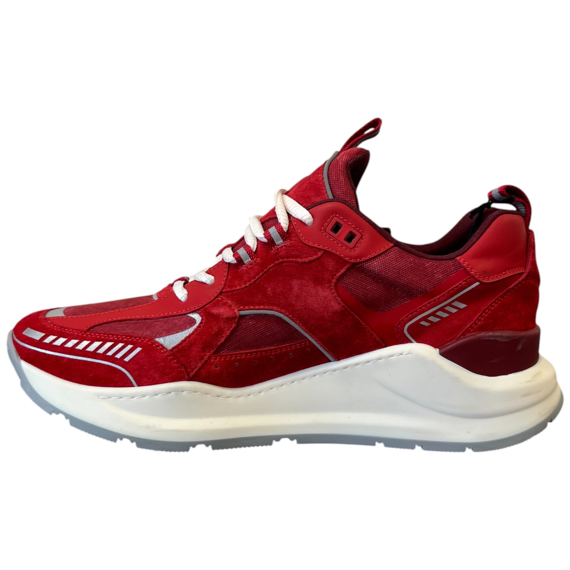 Men's Sean Low Trainers Red Size EU 45 / UK 11