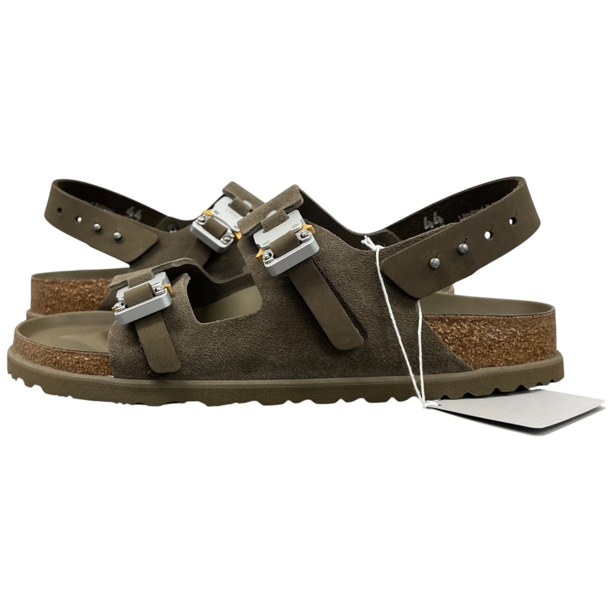 Men's X Birkenstocks Sandals Khaki Size EU 44 / UK 10