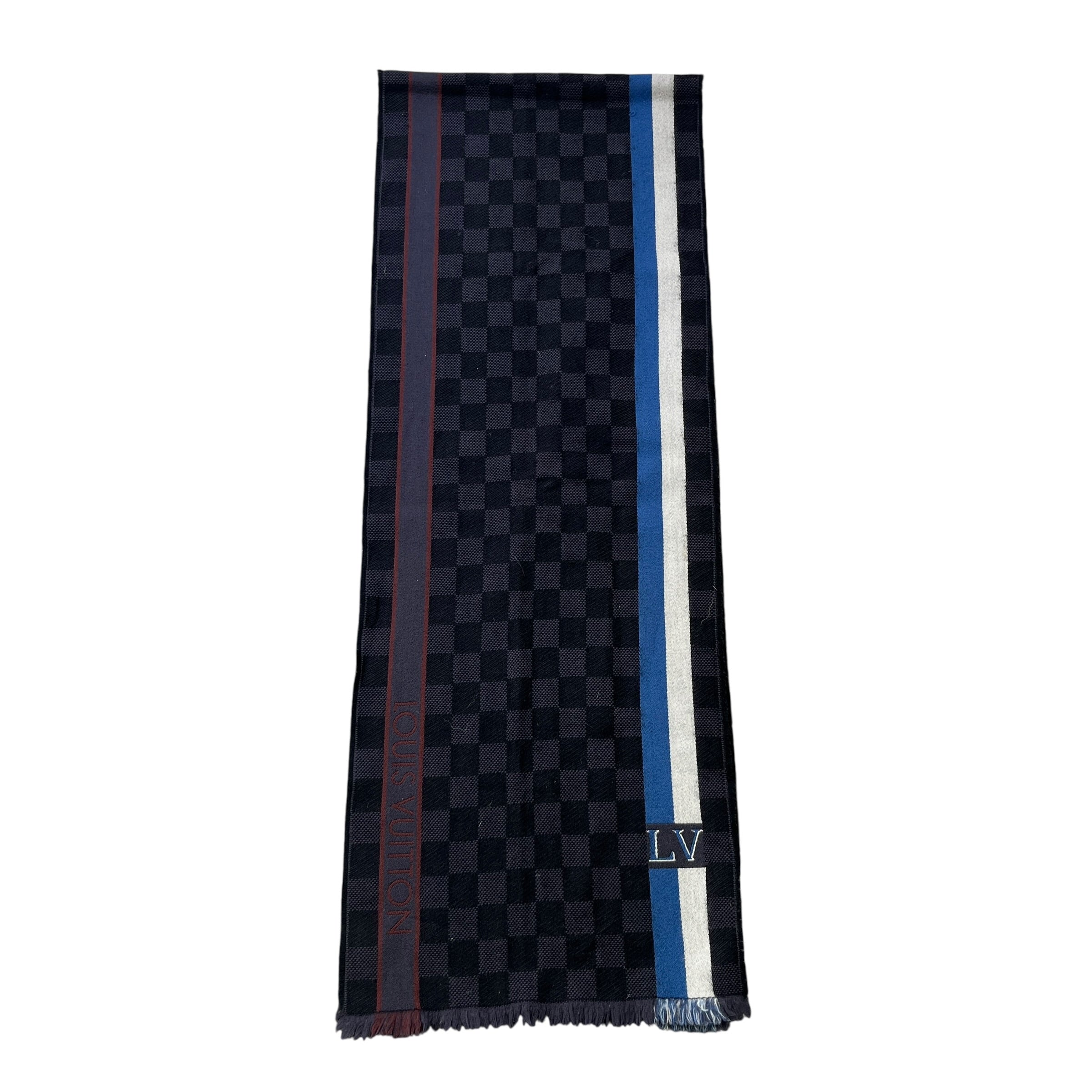 Men's Lv Scarf Navy