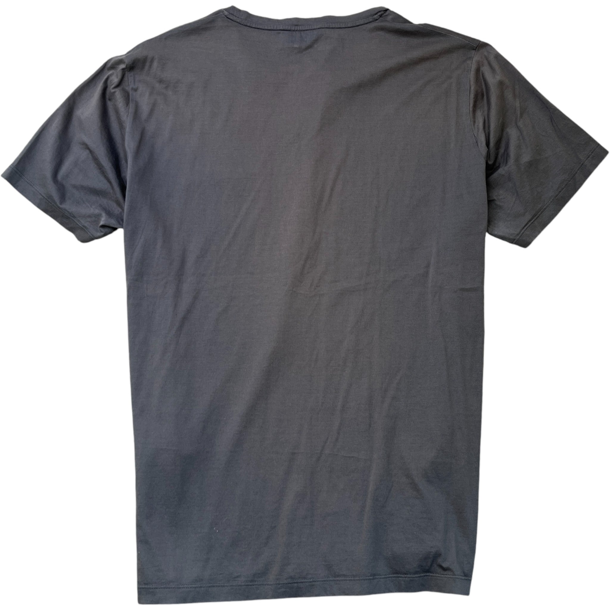 Men's Embroidered Logo T-Shirt Charcoal Size XXXL