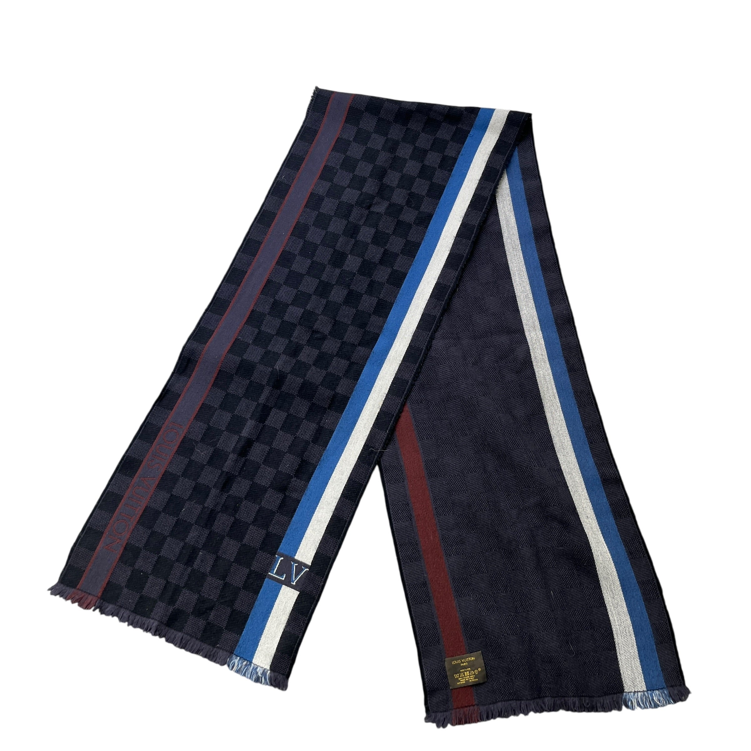 Men's Lv Scarf Navy