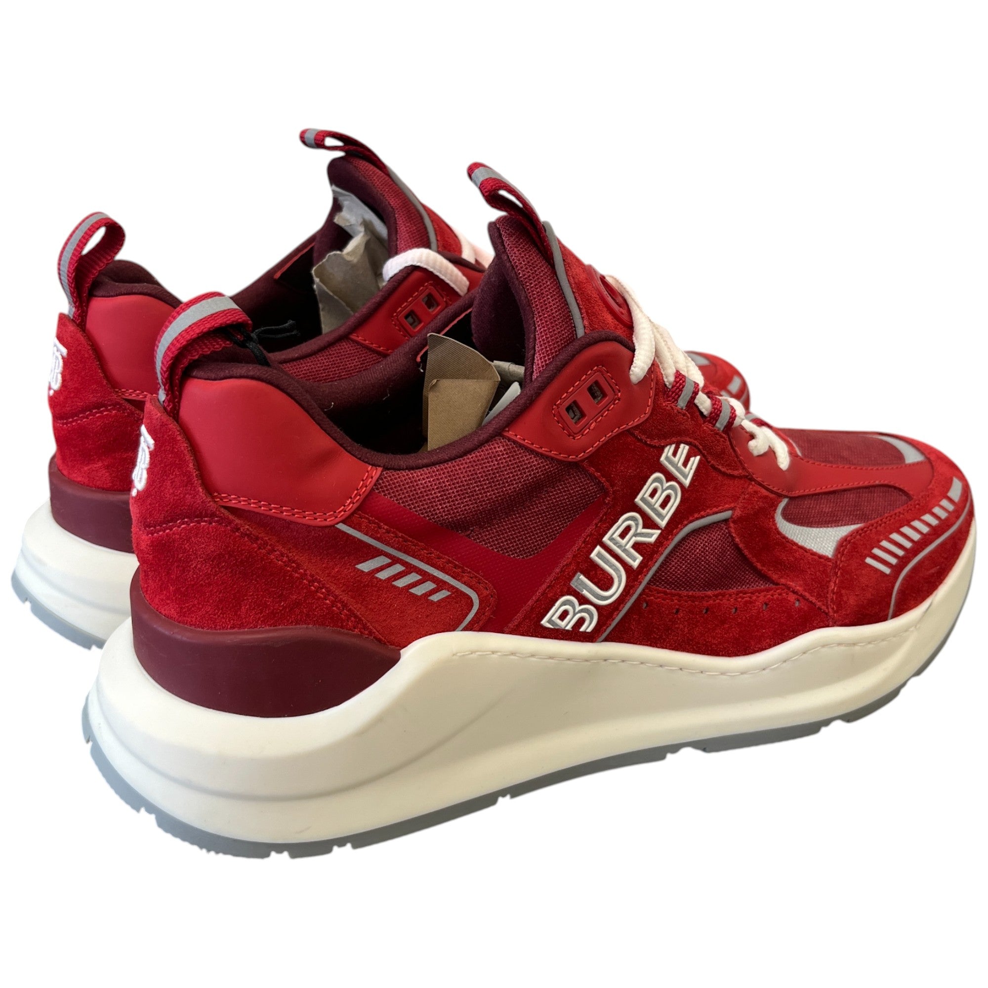 Men's Sean Low Trainers Red Size EU 45 / UK 11