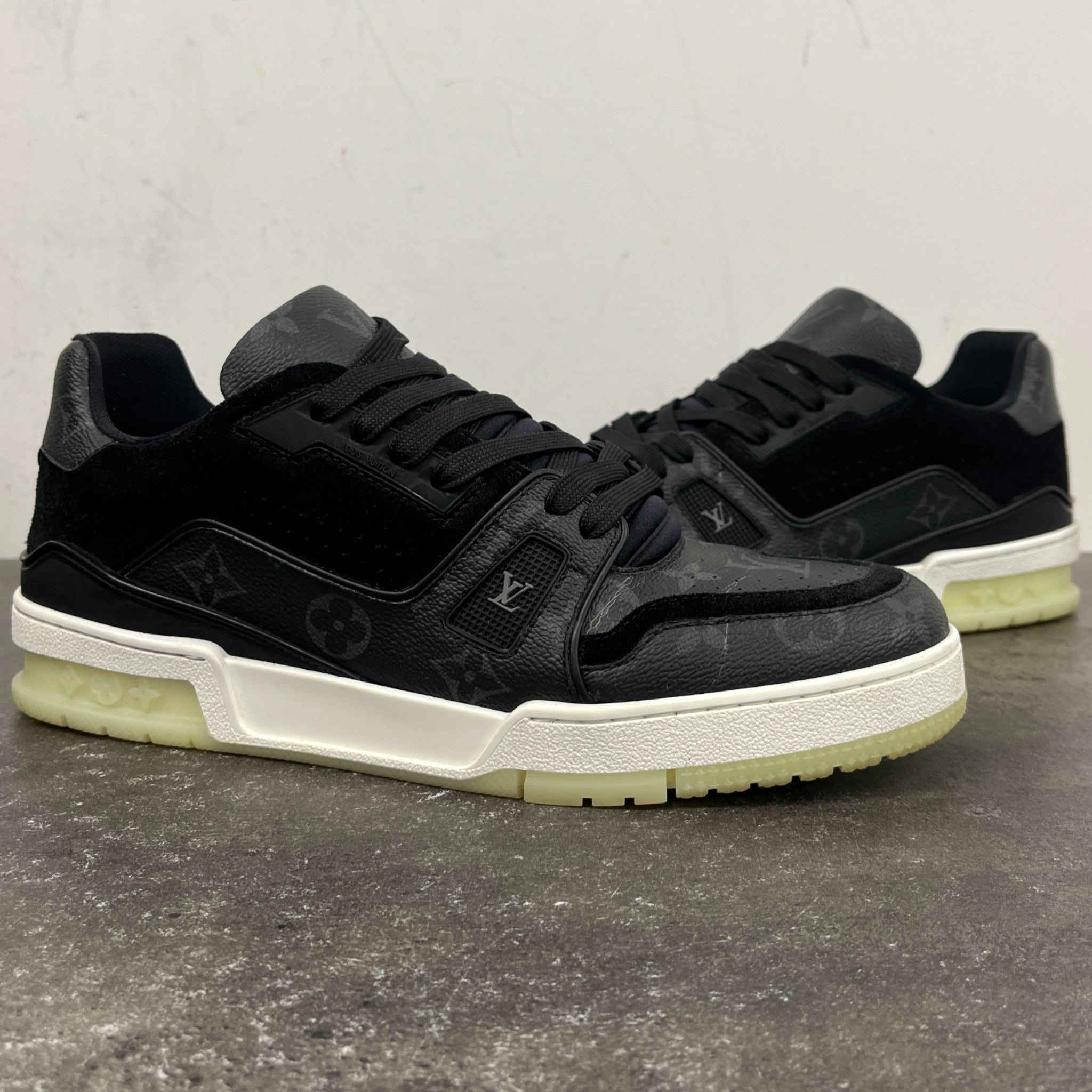 Men's Lv Low Trainers Black Size EU 41 / UK 7