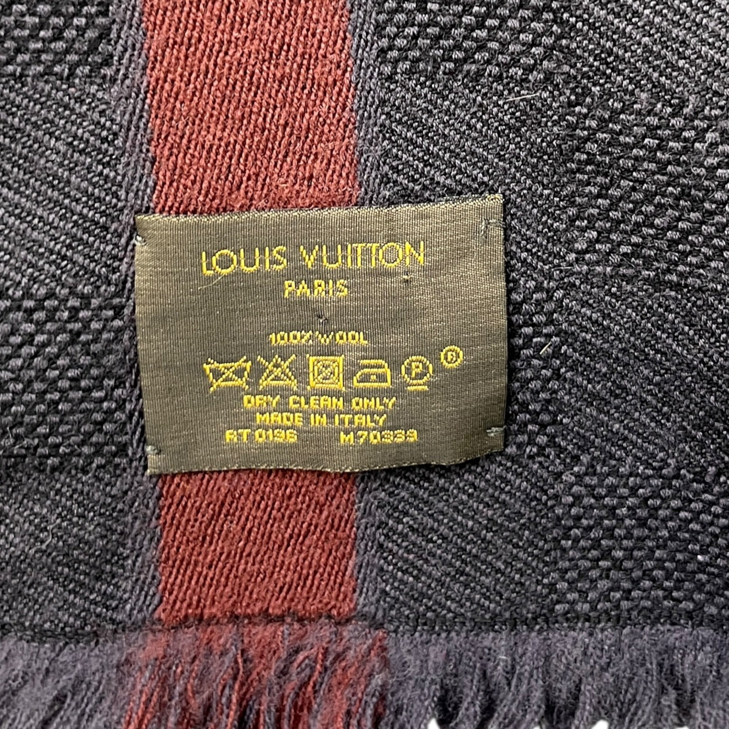 Men's Lv Scarf Navy