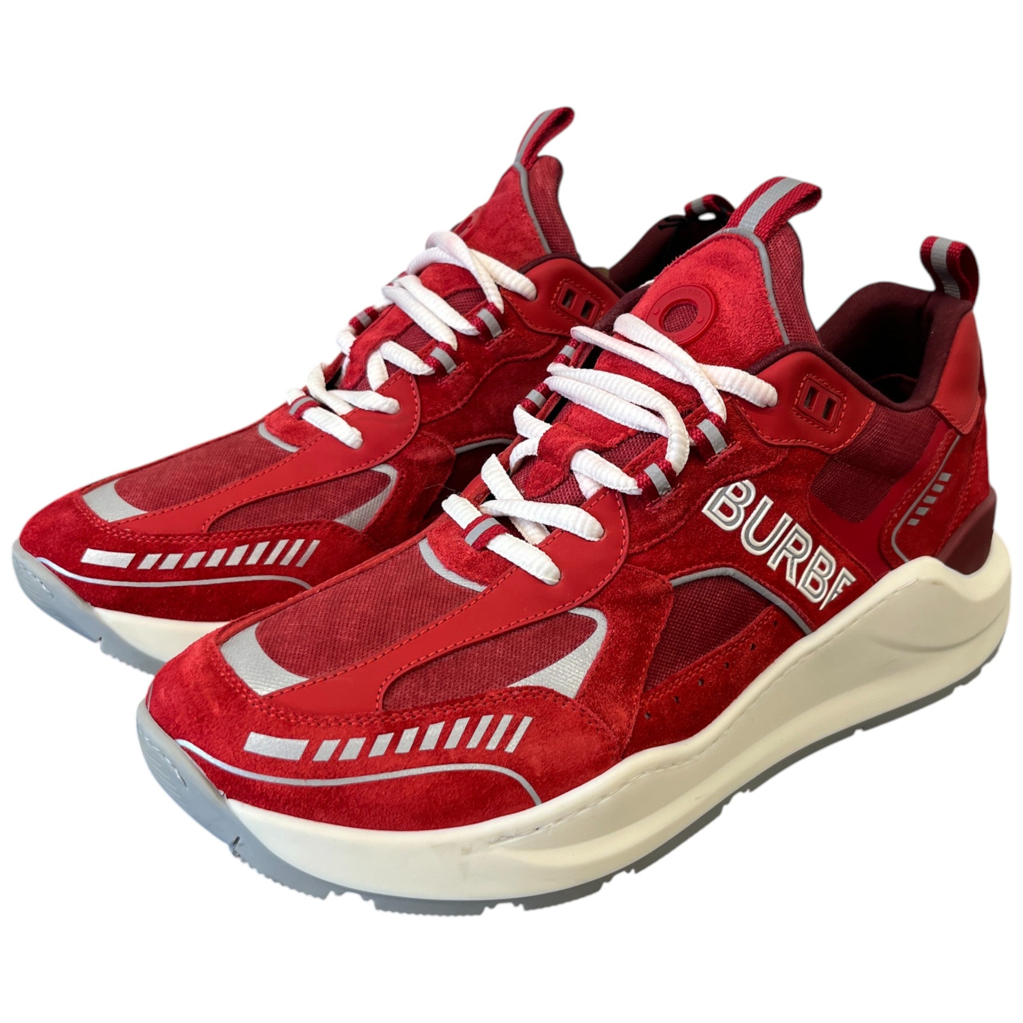 Men's Sean Low Trainers Red Size EU 45 / UK 11