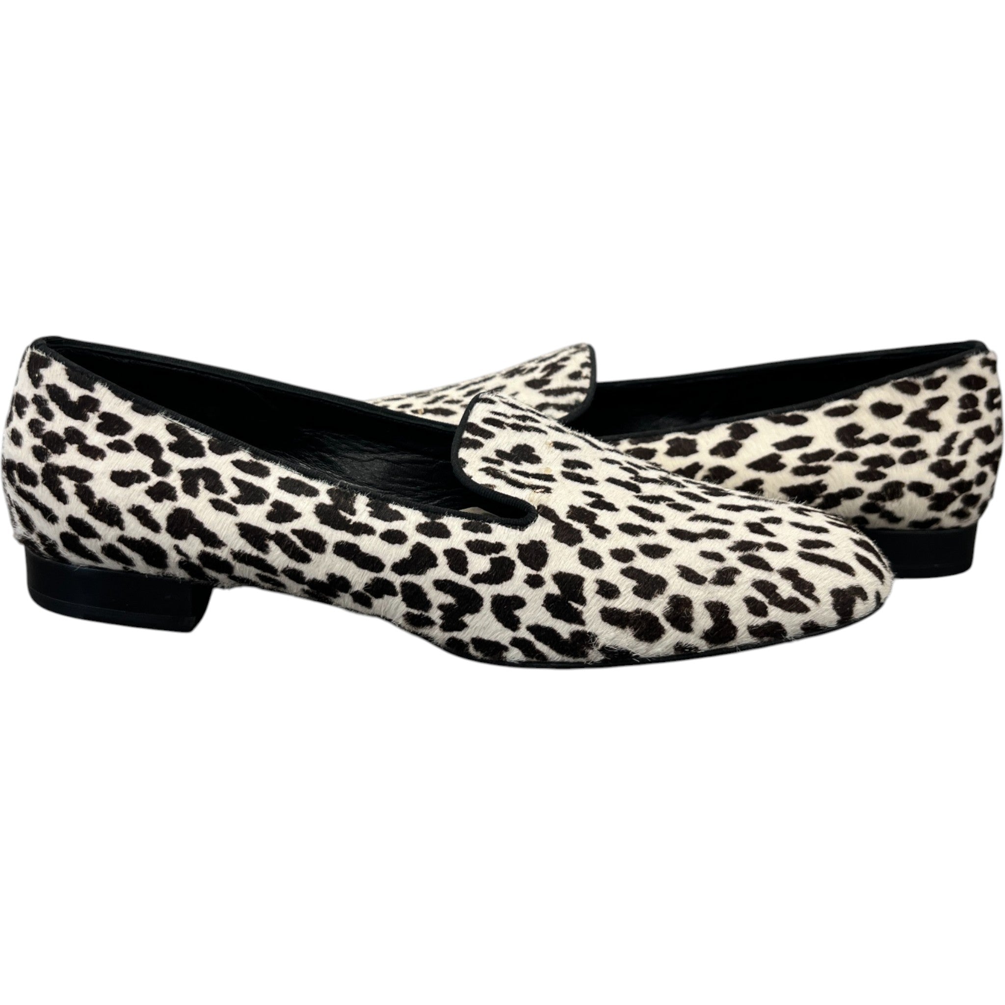 Women's Pony Hair Loafers White Size EU 39 / UK 6