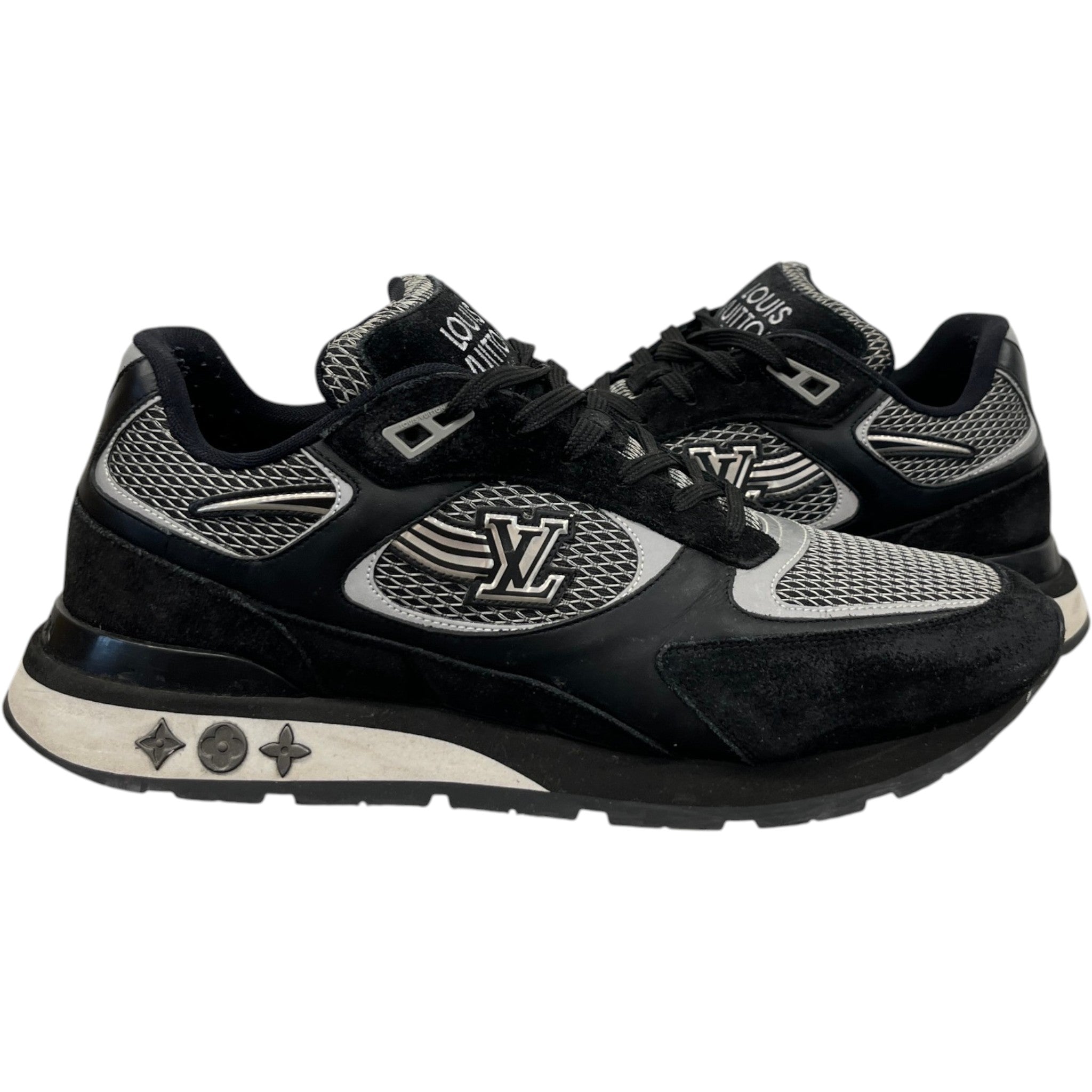 Men's Run Away Low Trainers Black Size EU 43 / UK 9