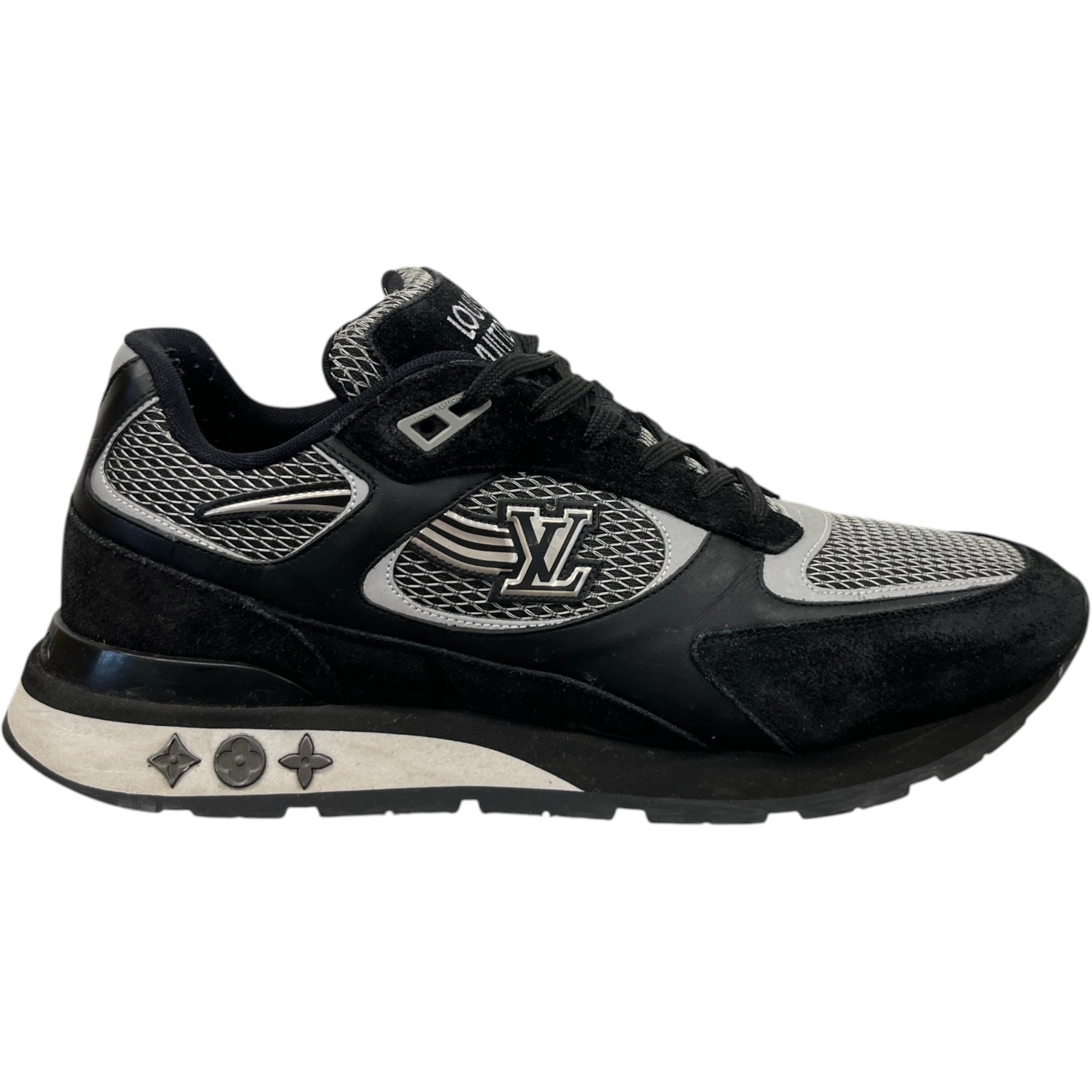 Men's Run Away Low Trainers Black Size EU 43 / UK 9