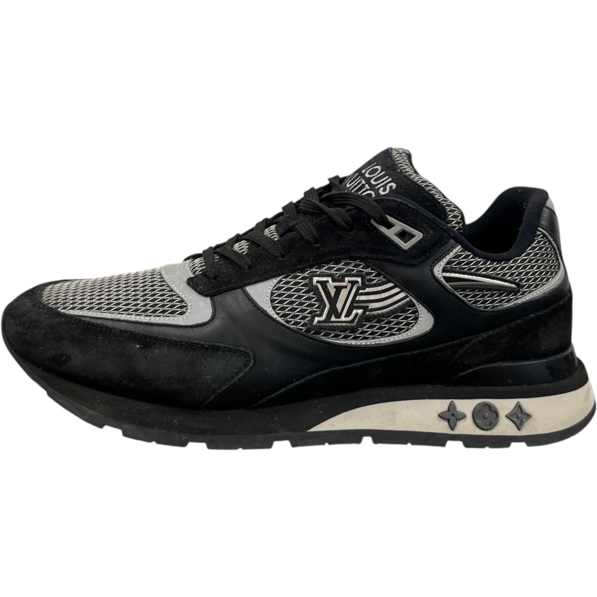 Men's Run Away Low Trainers Black Size EU 43 / UK 9