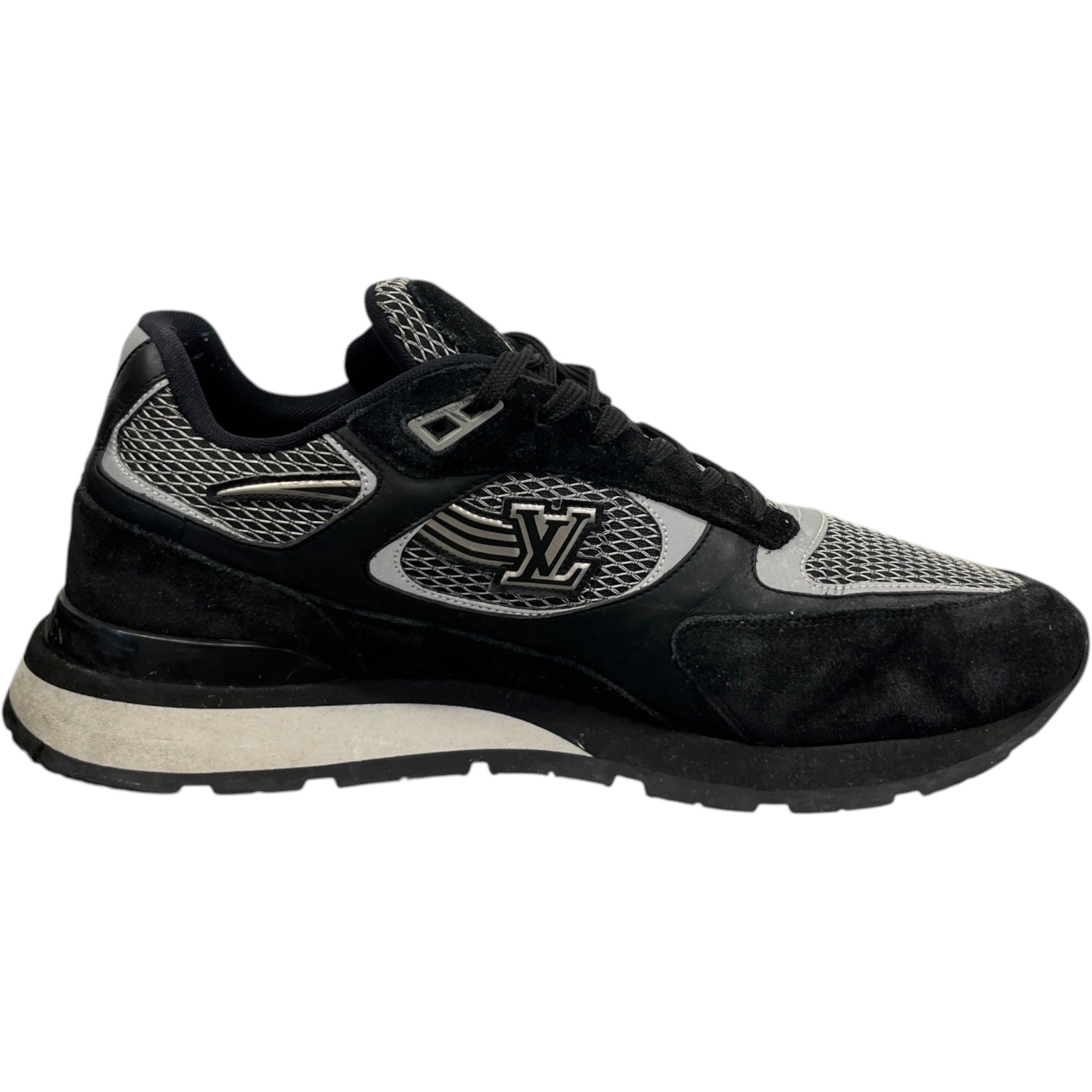 Men's Run Away Low Trainers Black Size EU 43 / UK 9